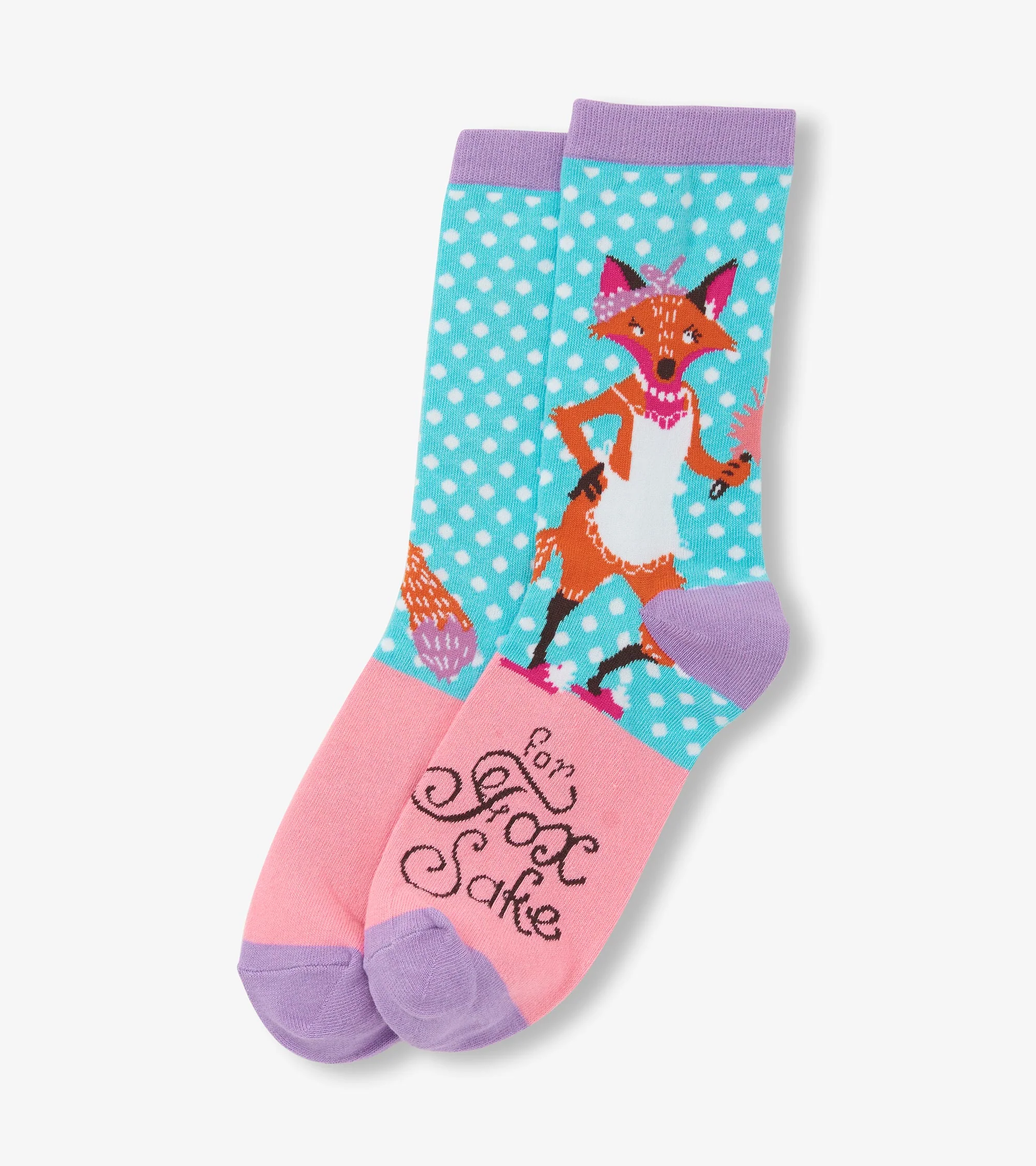For Fox Sake Women's Crew Socks - Image 2