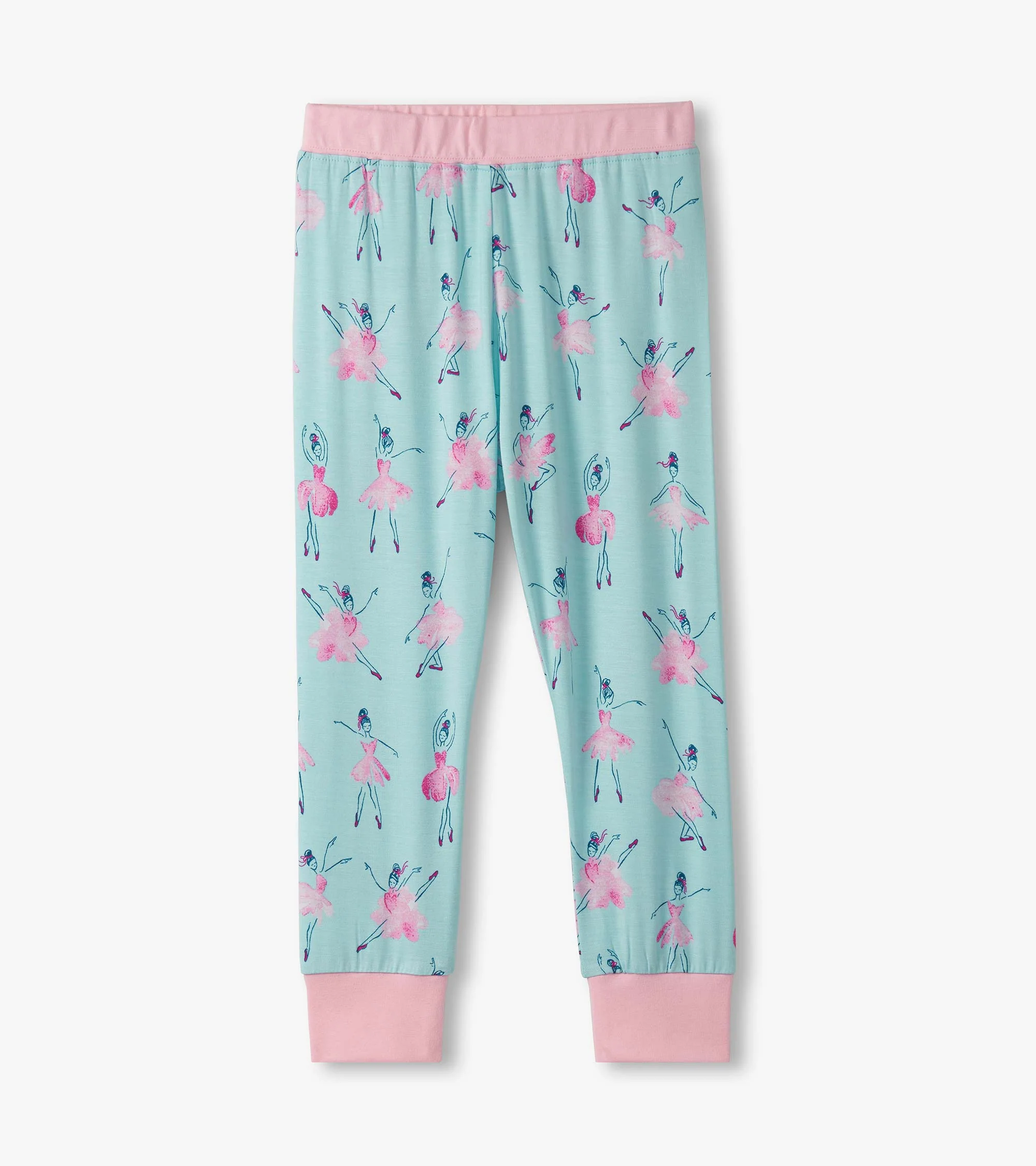 Girls Ballet School Bamboo Pajama Set - Image 2