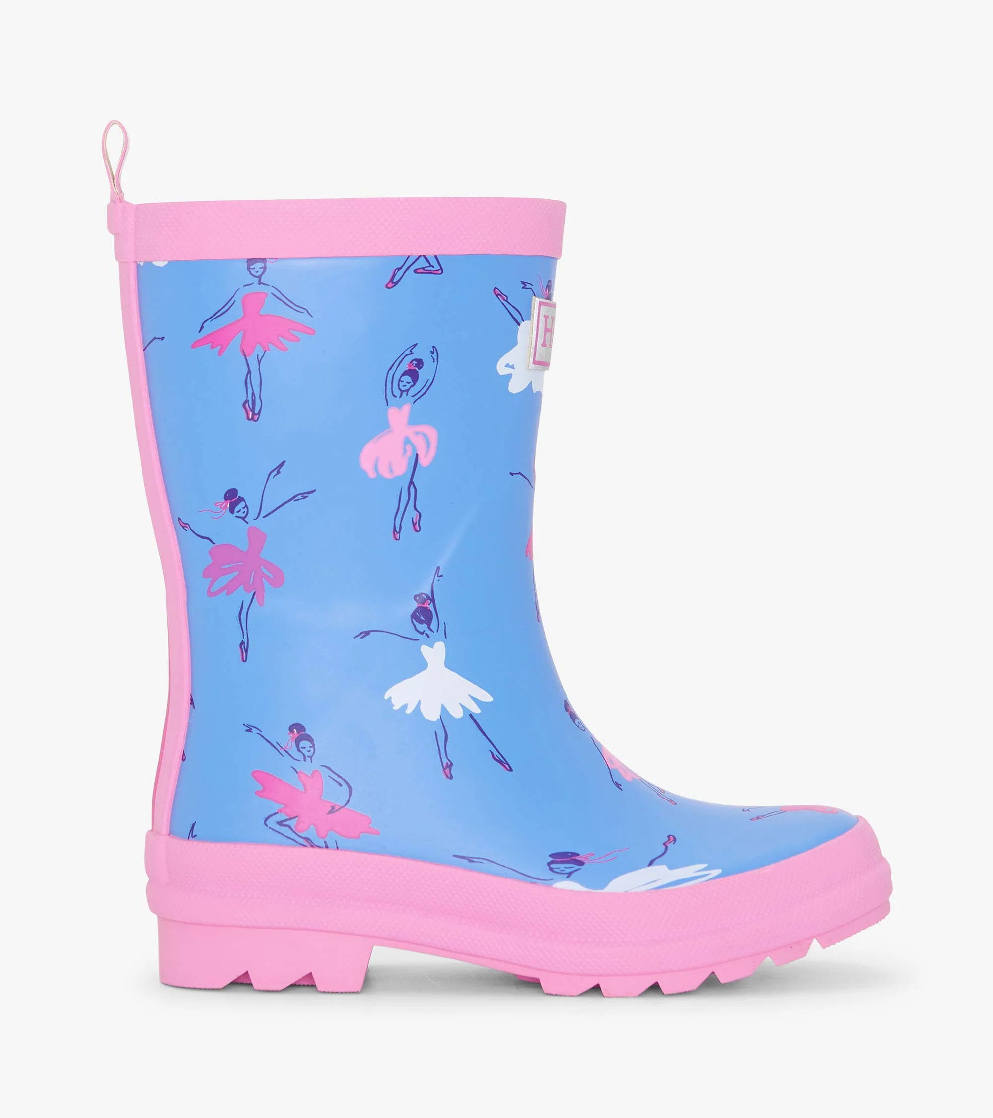Girls Ballet School Matte Rain Boots - Image 2