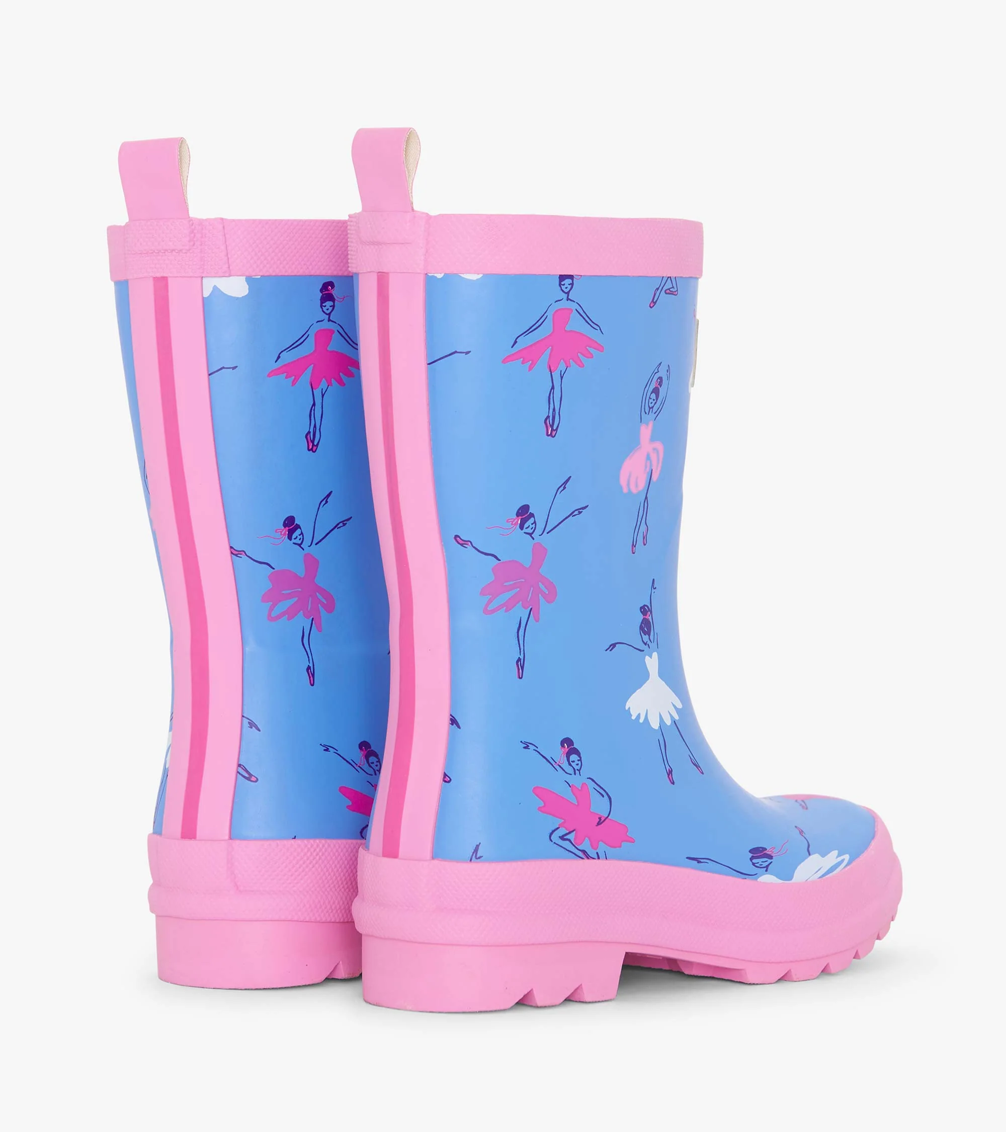 Girls Ballet School Matte Rain Boots - Image 3