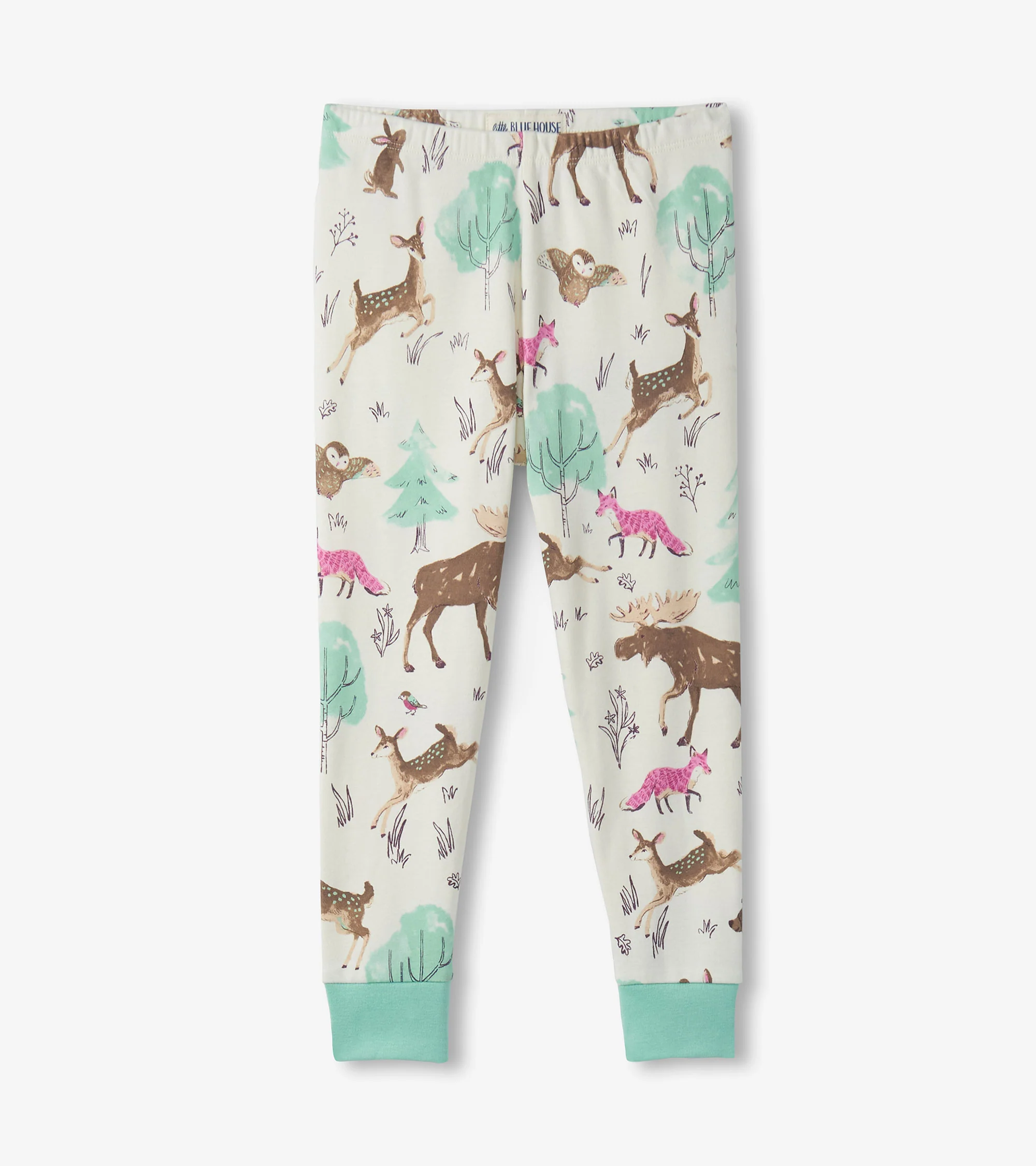 Girls Bearly Sleeping Pajama Set - Image 4