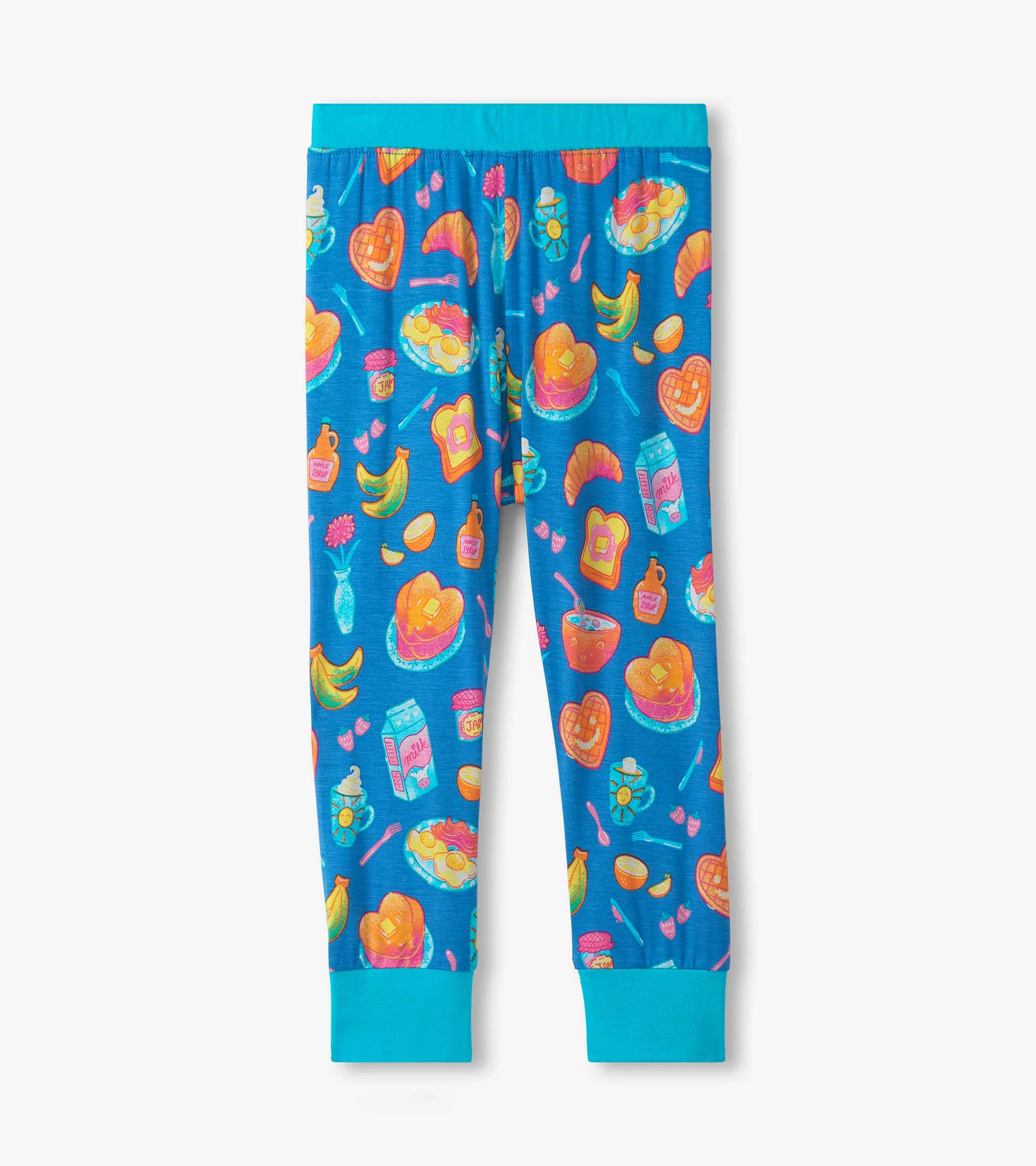 Girls Breakfast Bamboo Pajama Set - Image 4