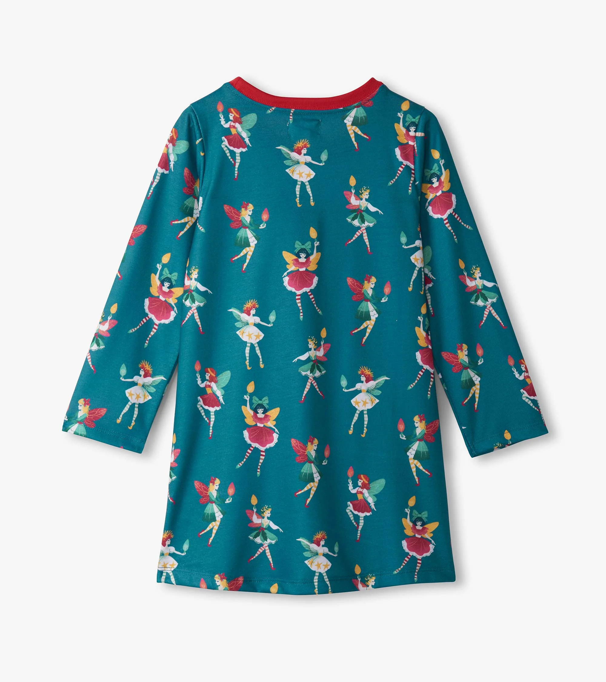Girls Bright Fairies Long Sleeve Nightdress - Image 2