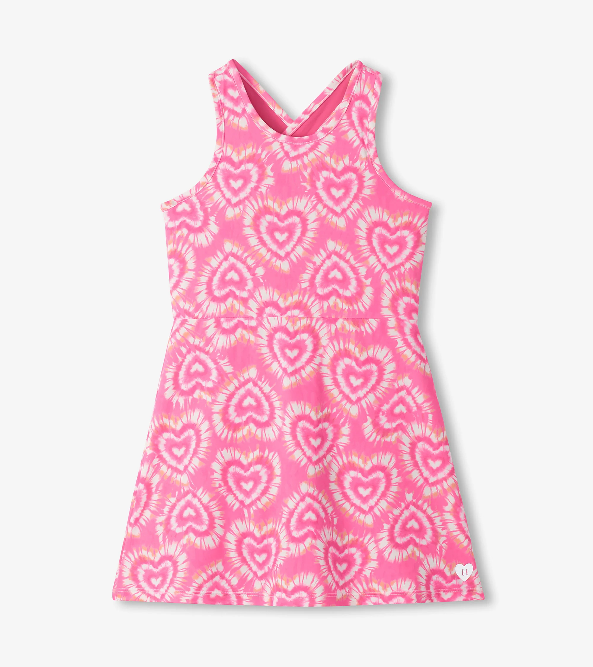 Girls Candy Hearts Active A-Line Dress