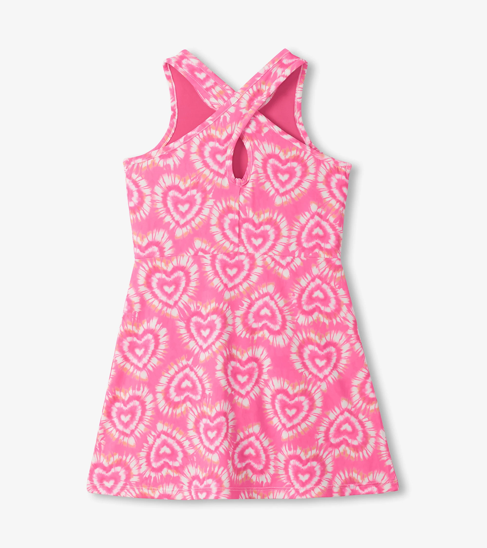 Girls Candy Hearts Active A-Line Dress - Image 3