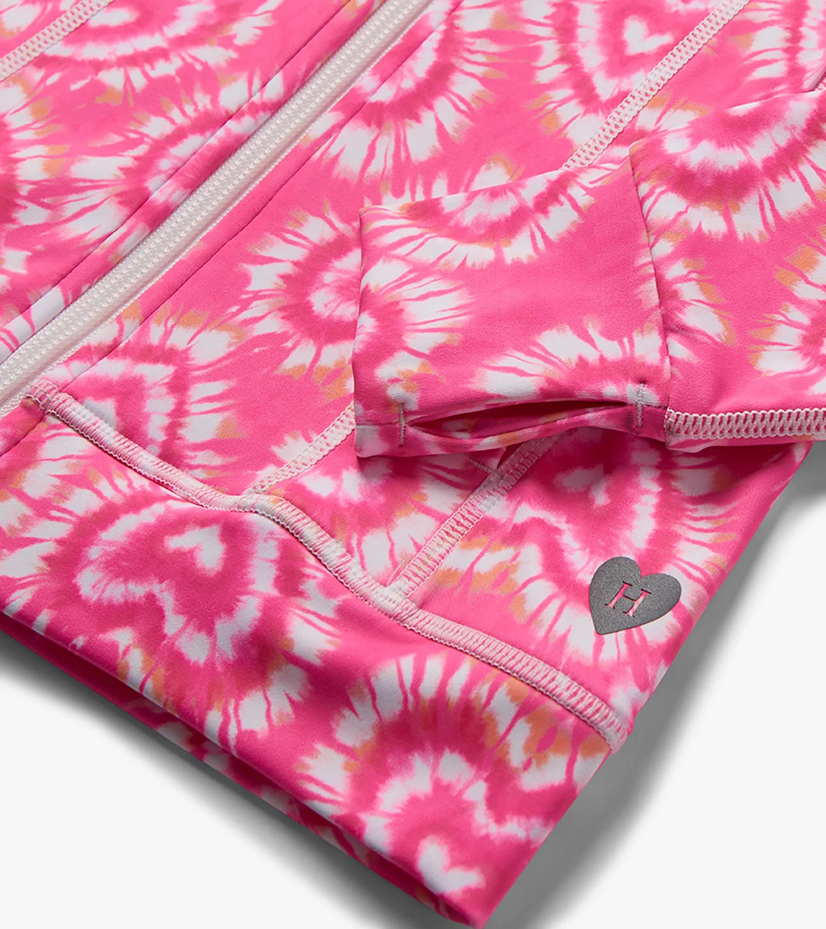 Girls Candy Hearts Active Jacket - Image 3