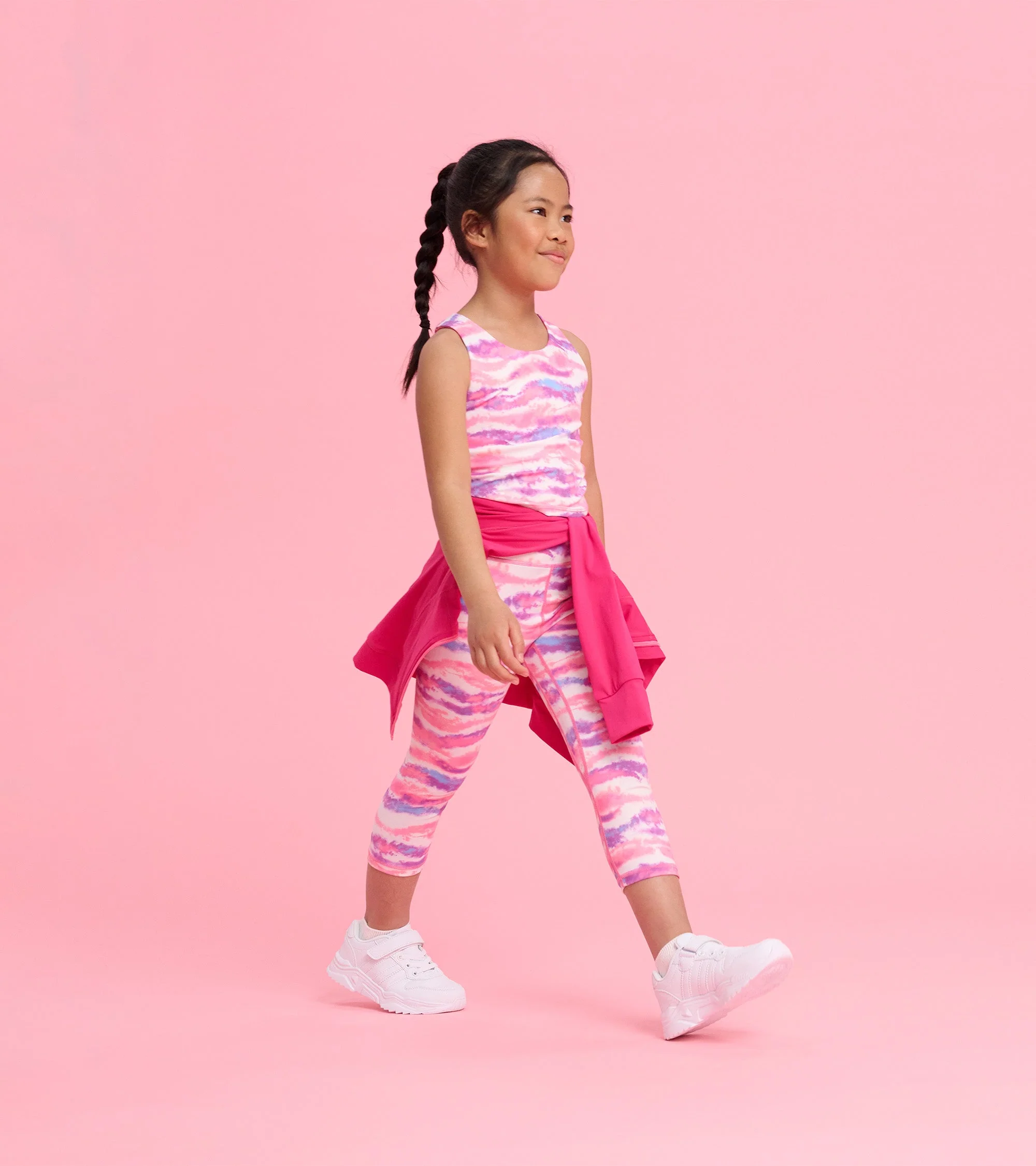 Girls Candy Ombre Active Capris - Image 5