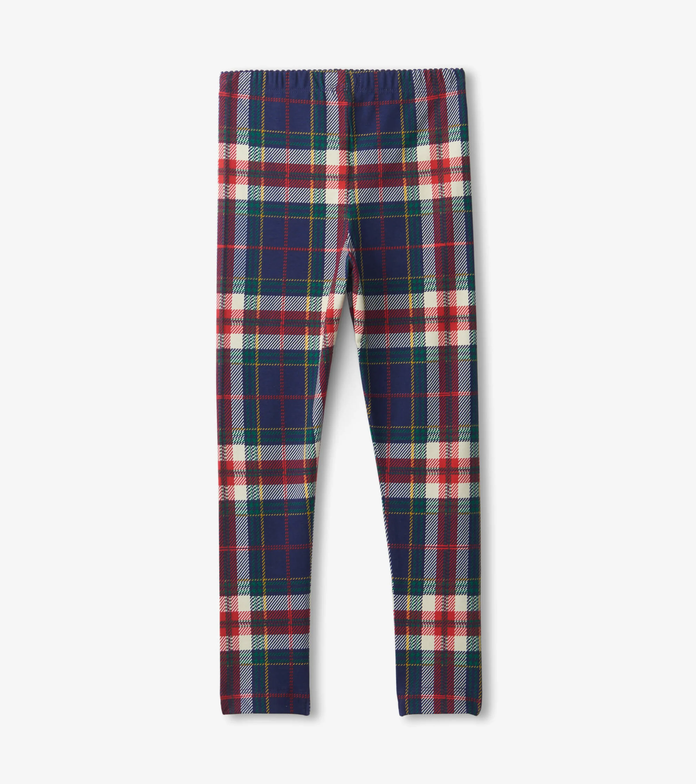 Girls Celebration Plaid Leggings - Image 2