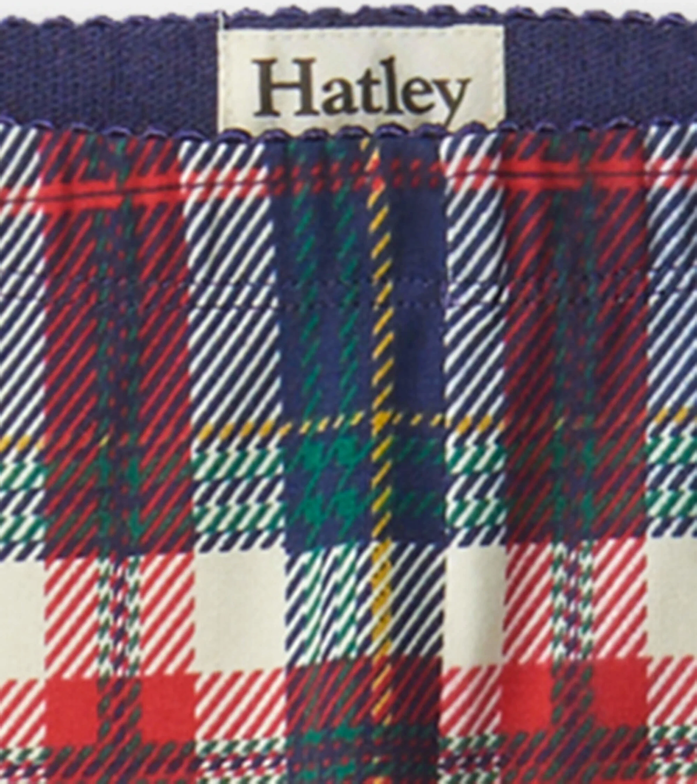 Girls Celebration Plaid Leggings - Image 3