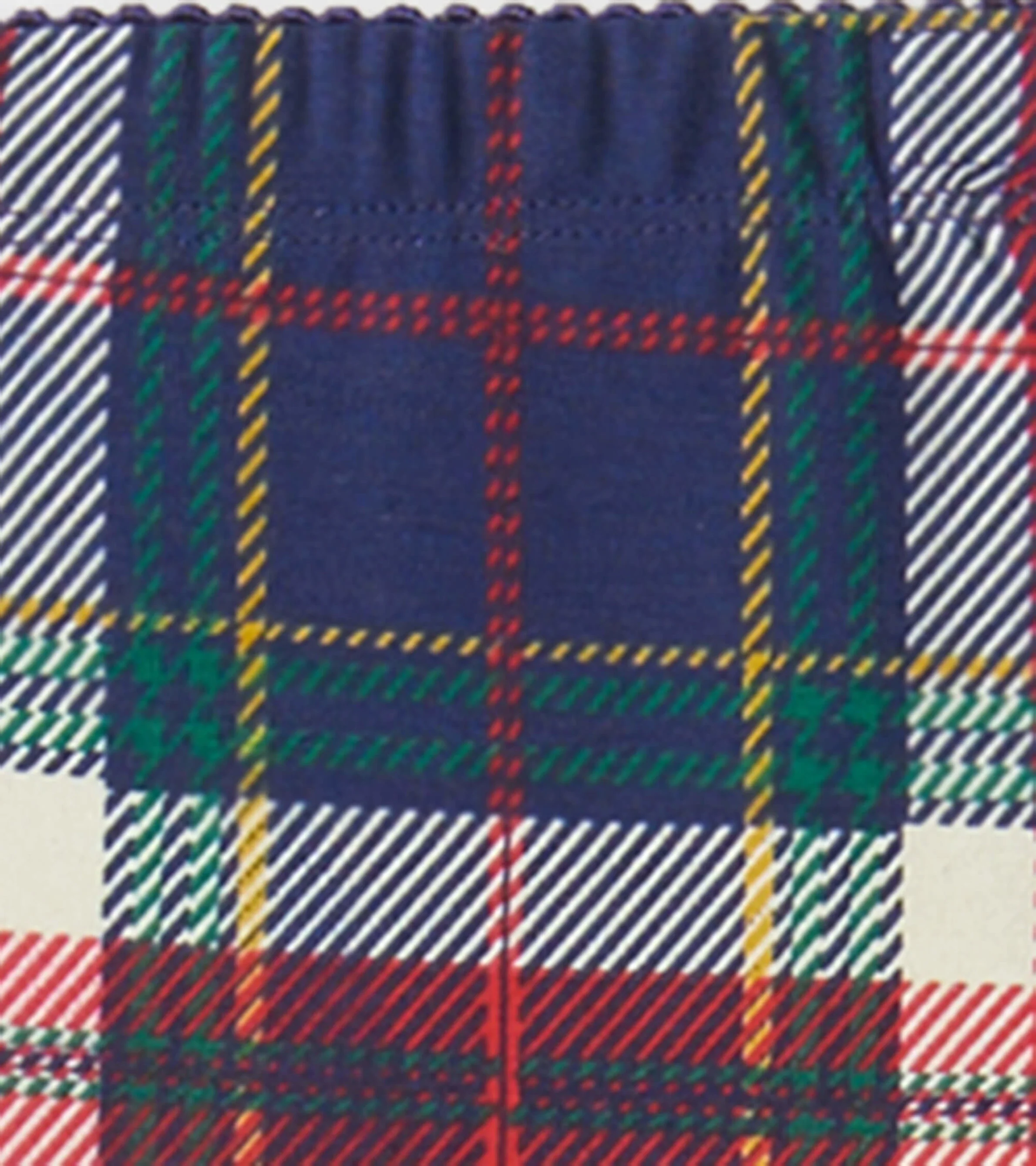 Girls Celebration Plaid Leggings - Image 4