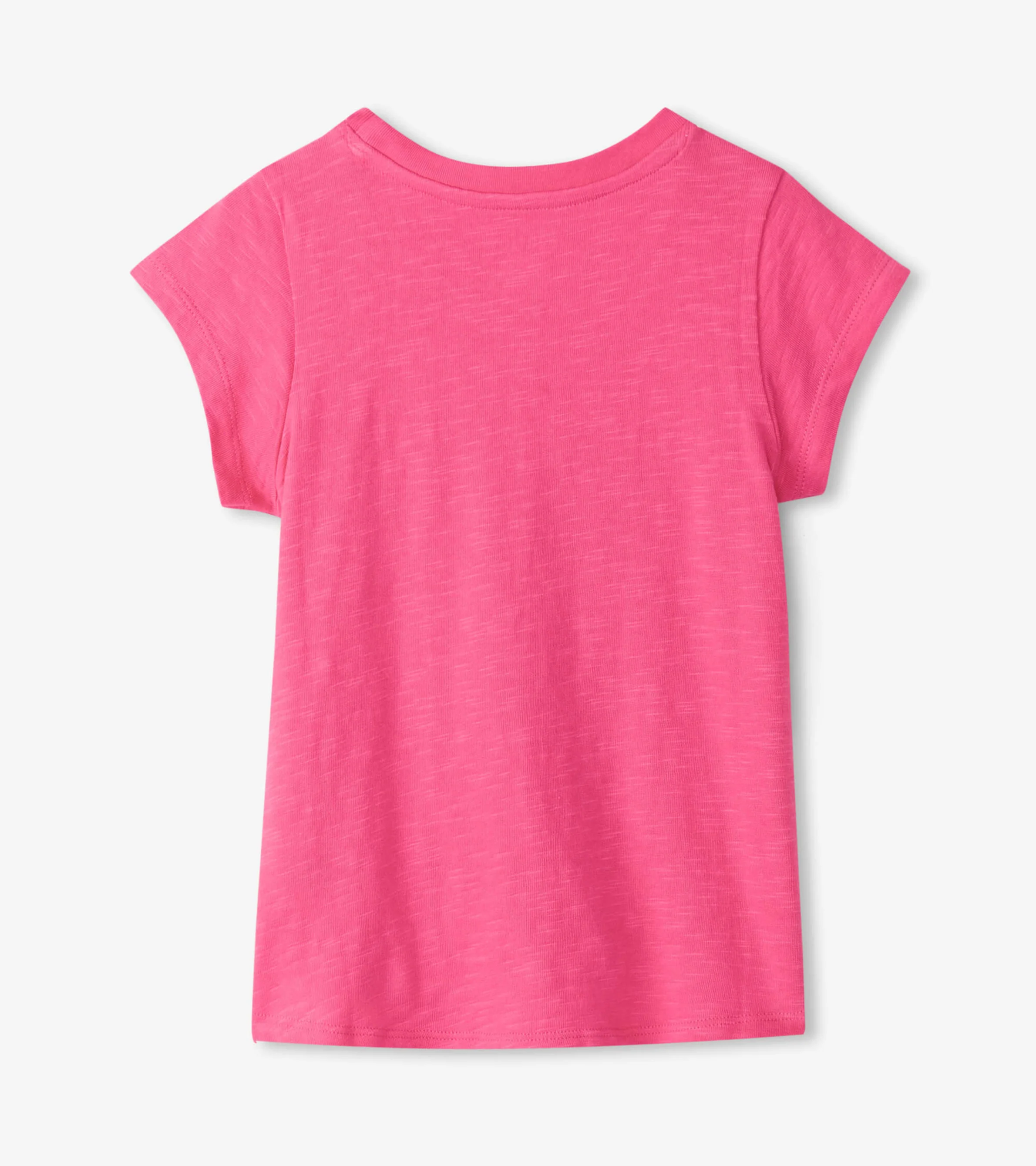 Girls Chiffon Heart Tie Front T-Shirt - Image 3