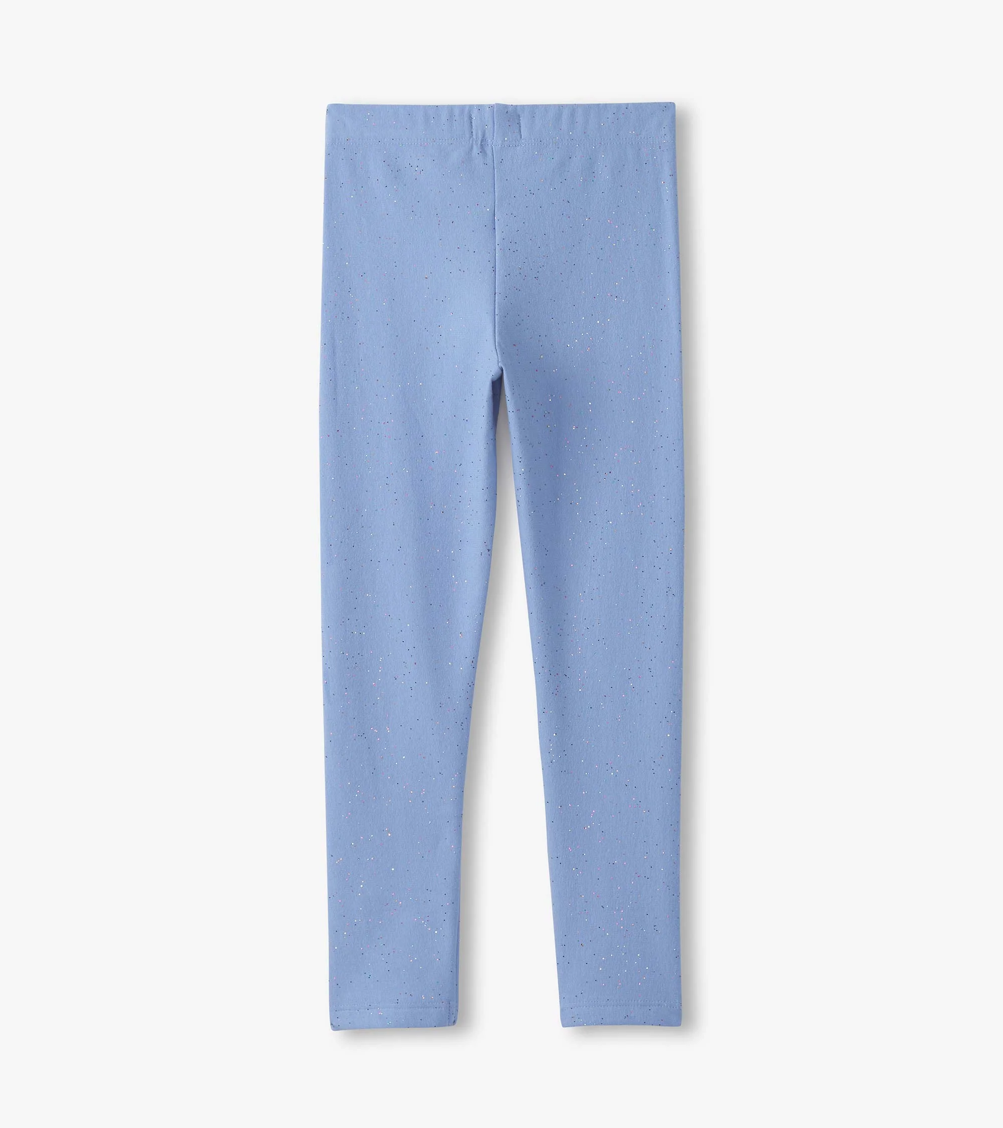 Girls Cornflower Blue Cozy Leggings - Image 2