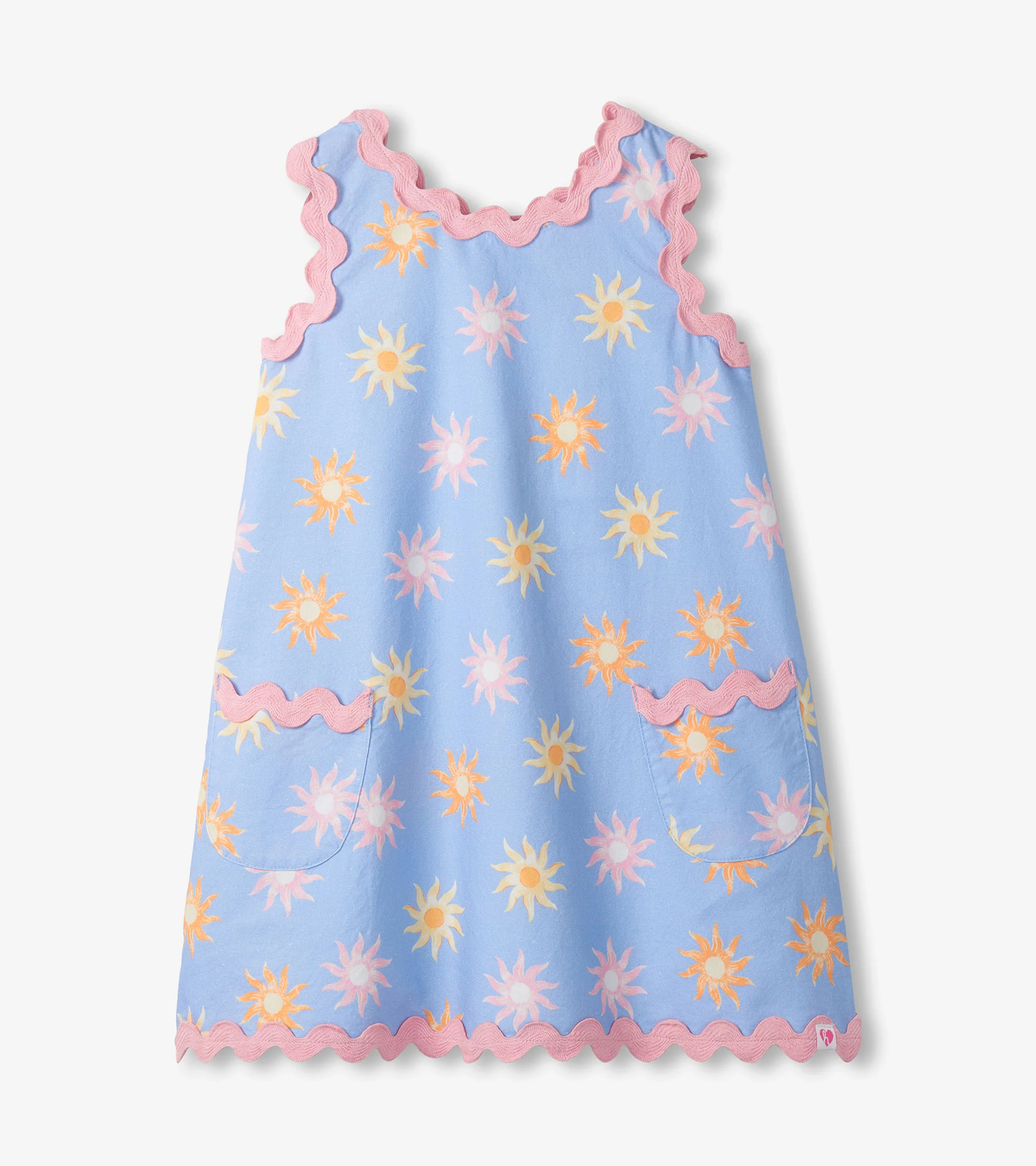 Girls Faded Suns Pinafore Dress - Image 2