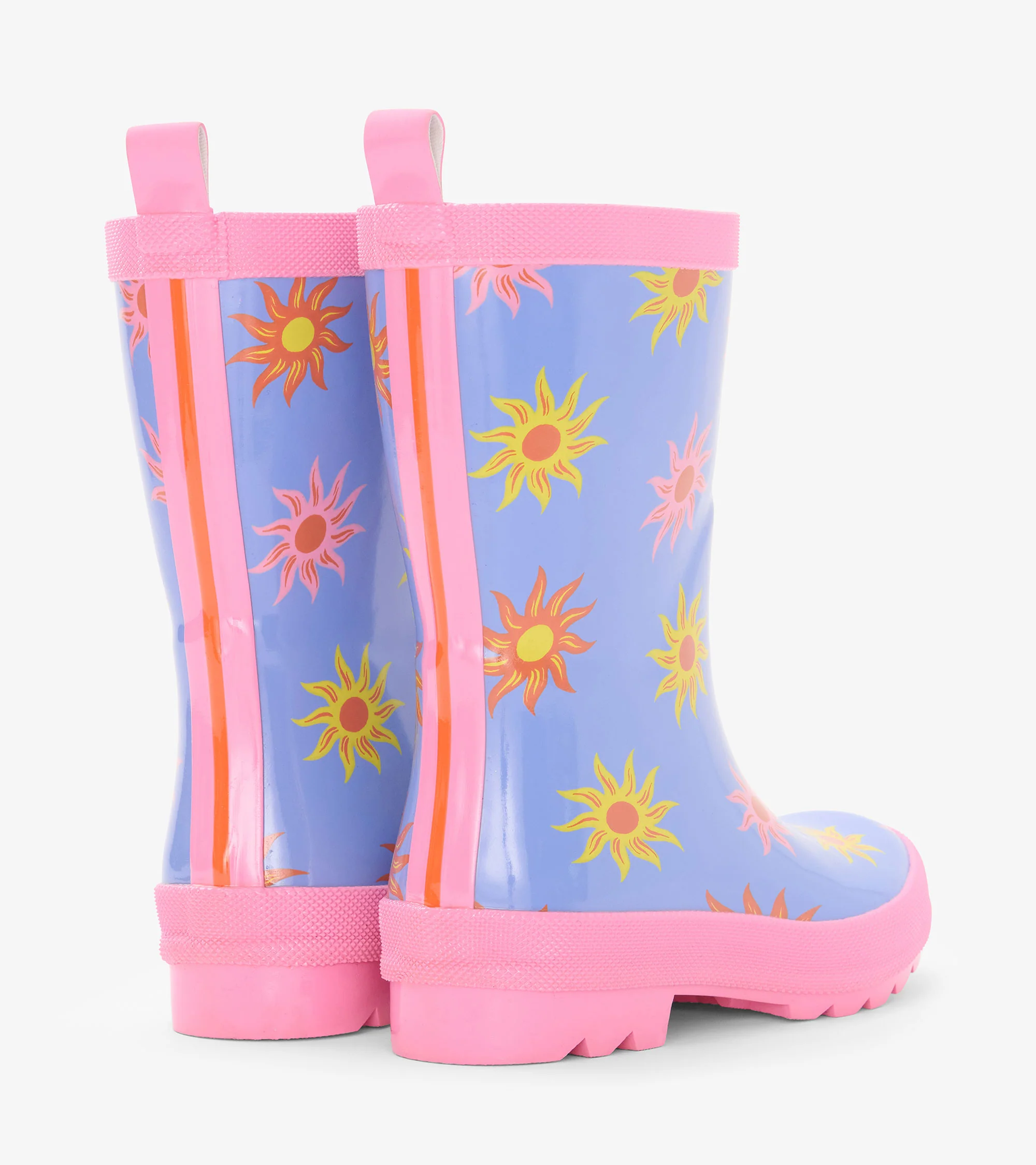 Girls Faded Suns Shiny Rain Boots - Image 2