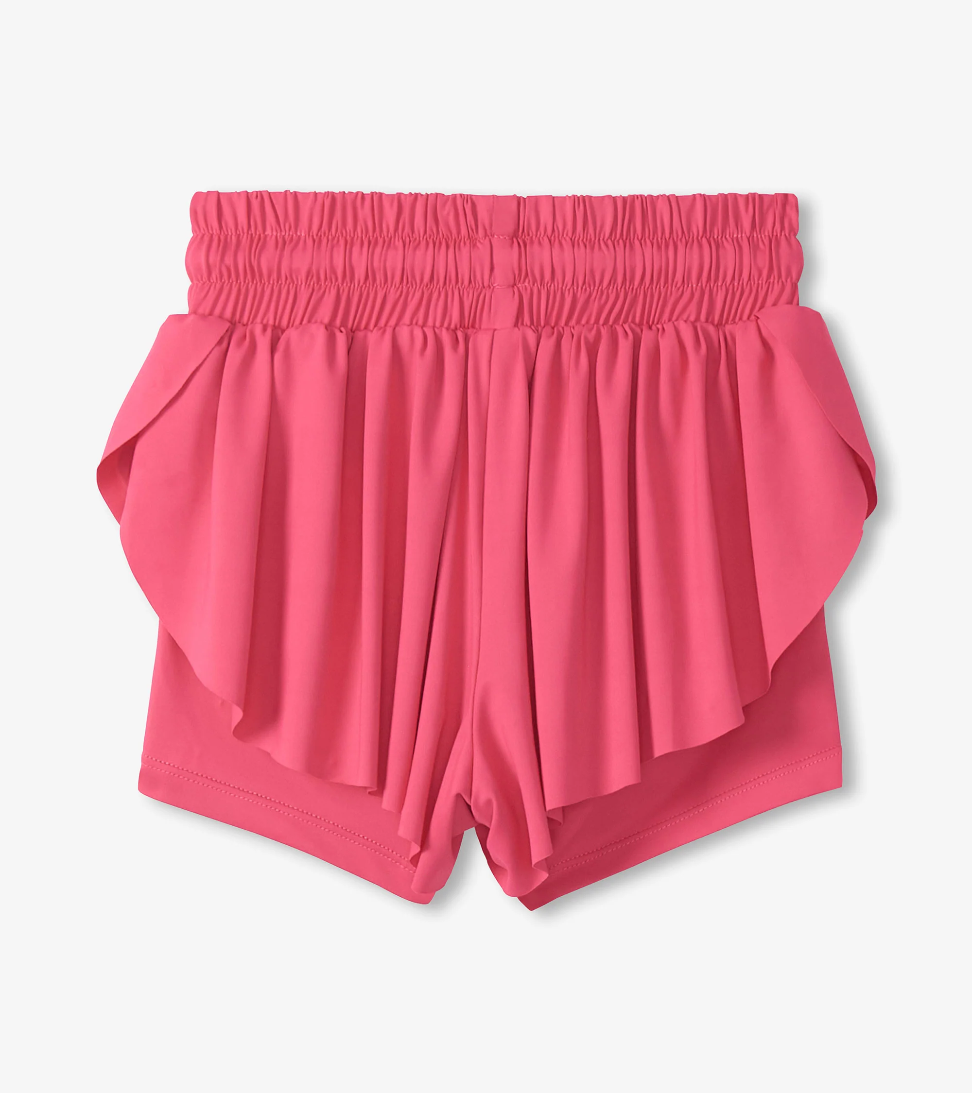Girls Fandango Pink Running Shorts - Image 2