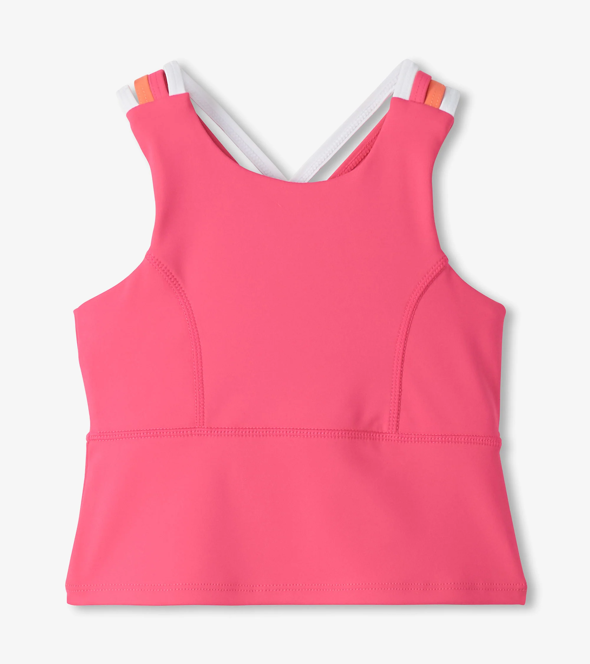 Girls Fandango Pink Strappy Active Tank