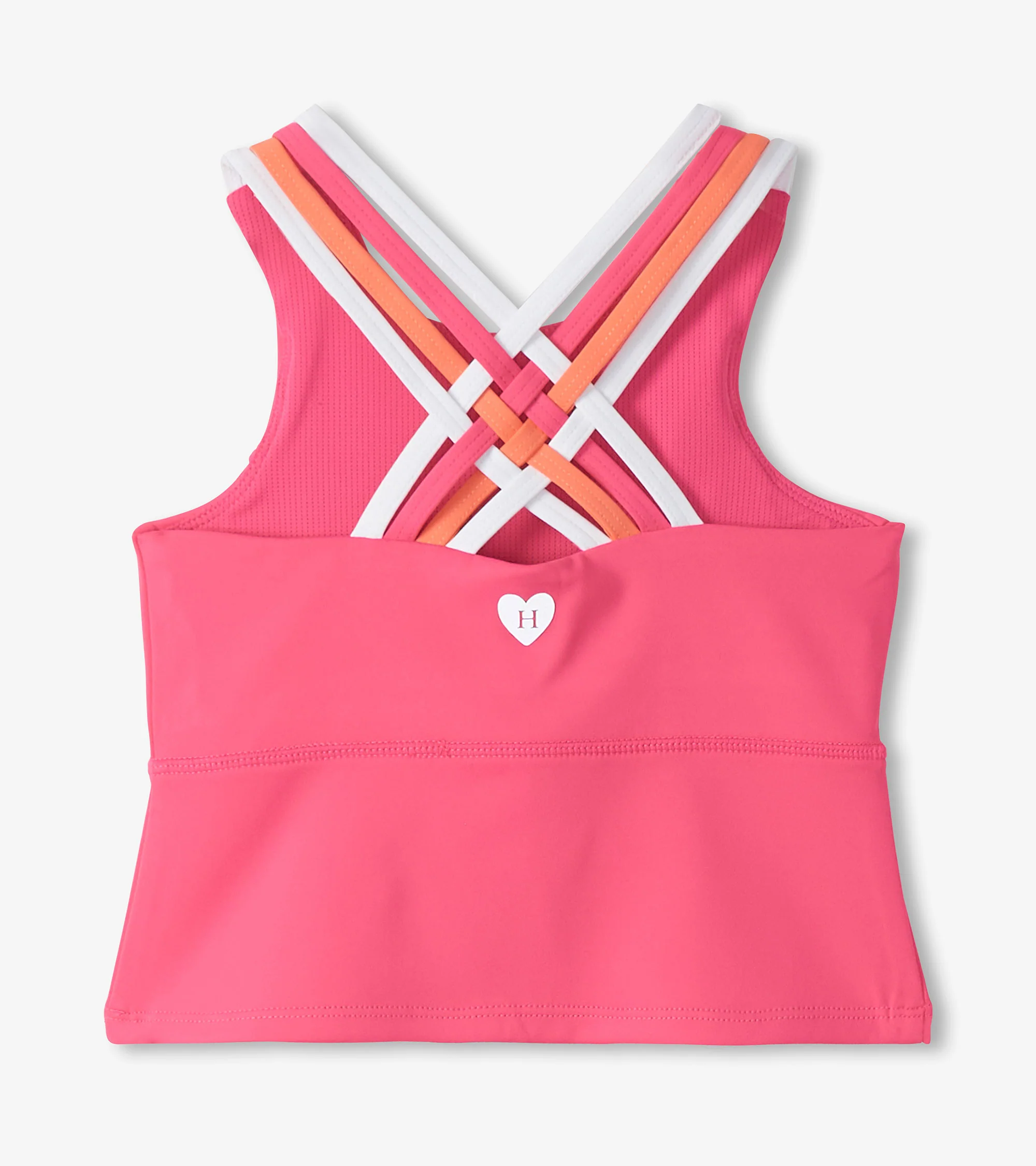 Girls Fandango Pink Strappy Active Tank - Image 2
