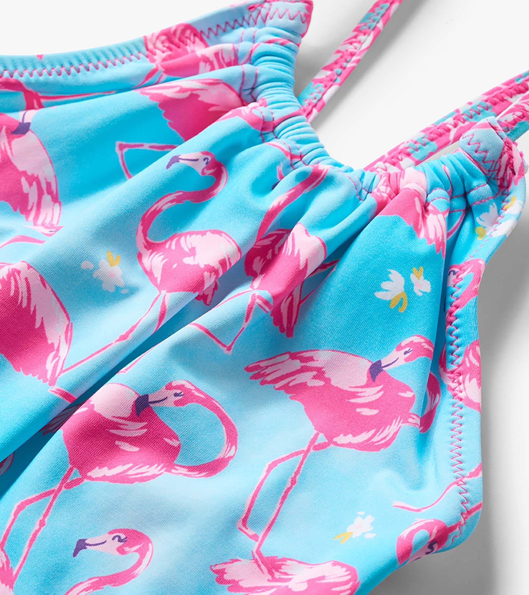 Girls Flamingos One-Piece Swimsuit - Image 5