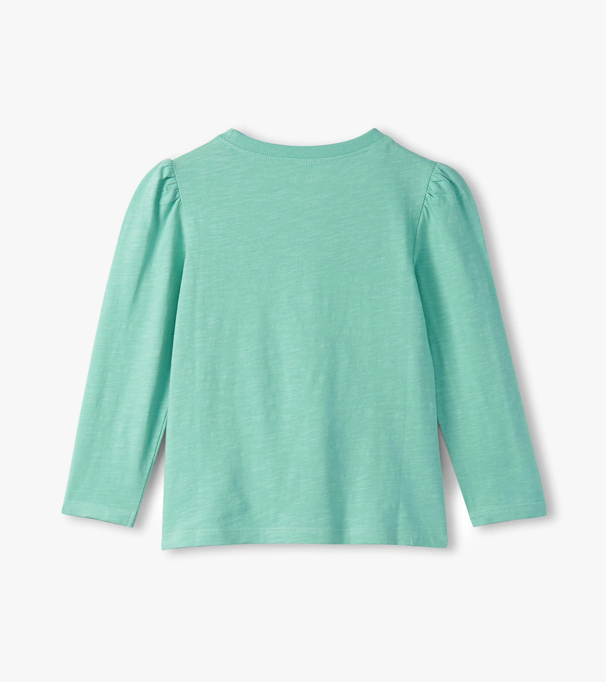 Girls Fluffy Cloud Puff Sleeve Graphic Tee - Image 4