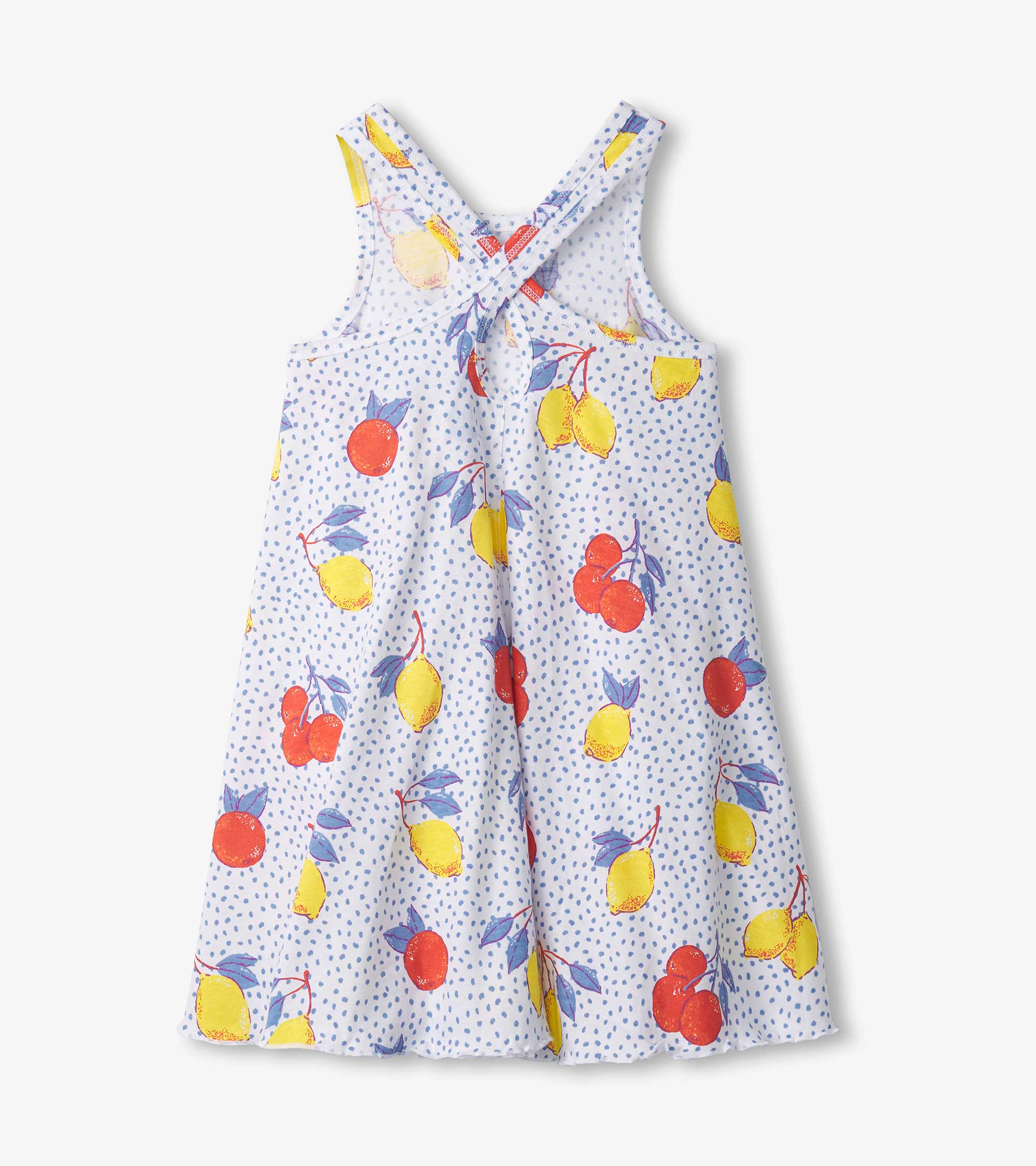 Girls Fresh Citrus Trapeze Dress - Image 2