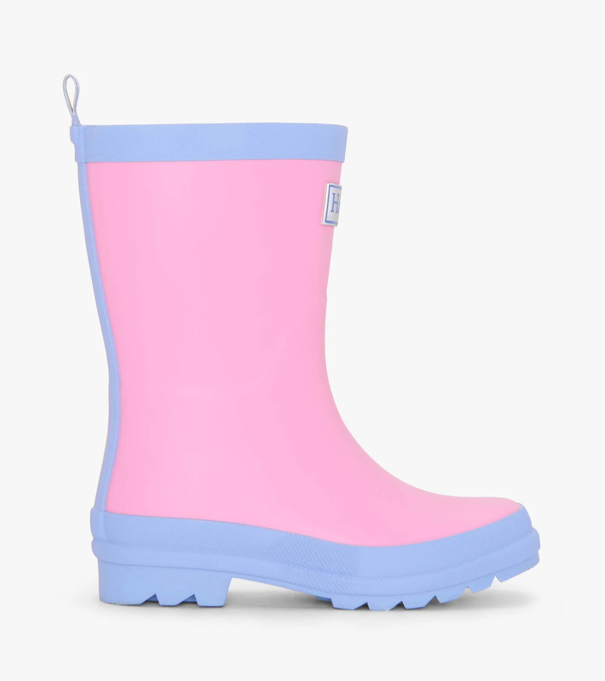 Girls Fuchsia Matte Rain Boots - Image 2