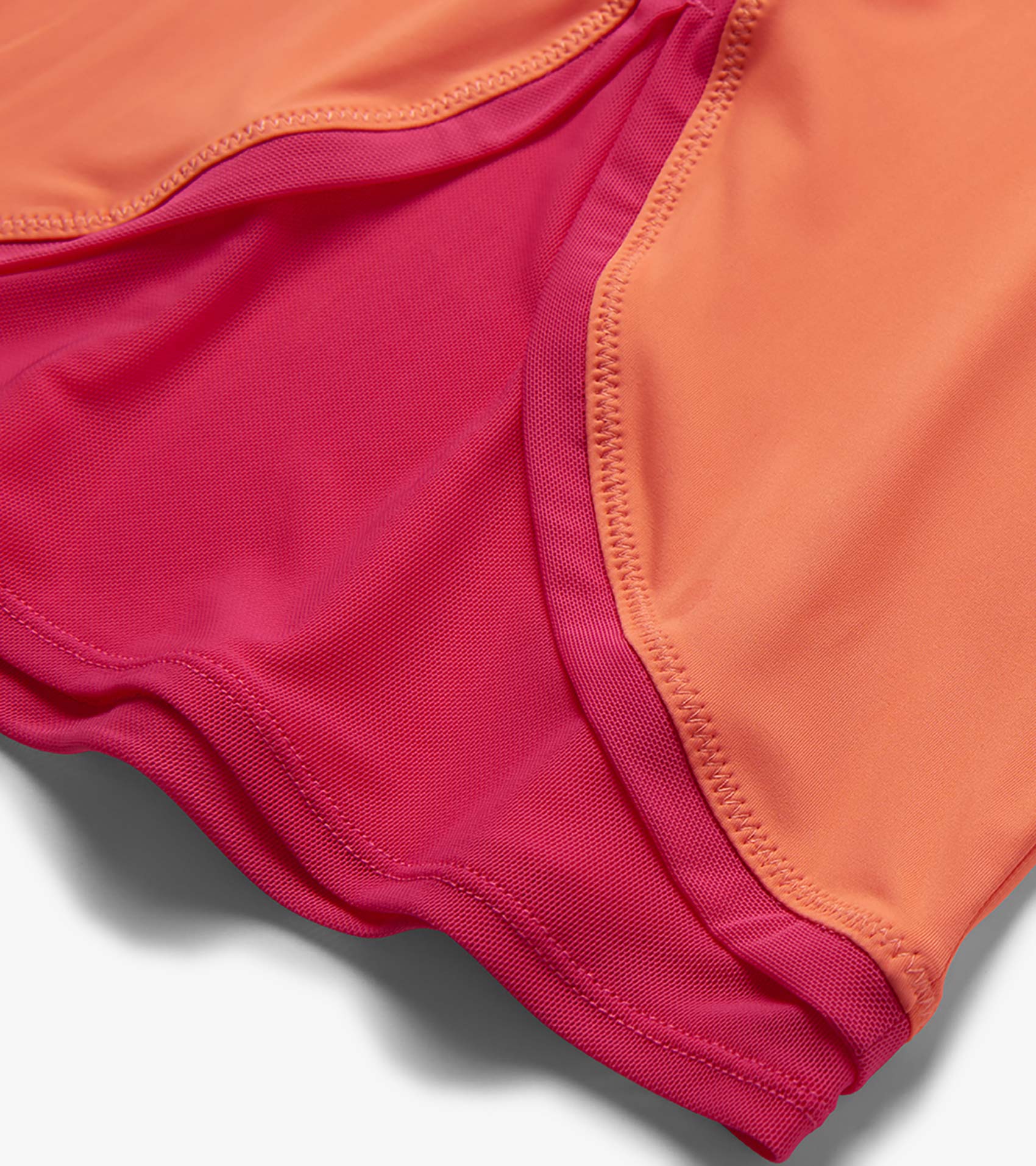 Girls Fusion Coral Mesh Trim T-Shirt - Image 3