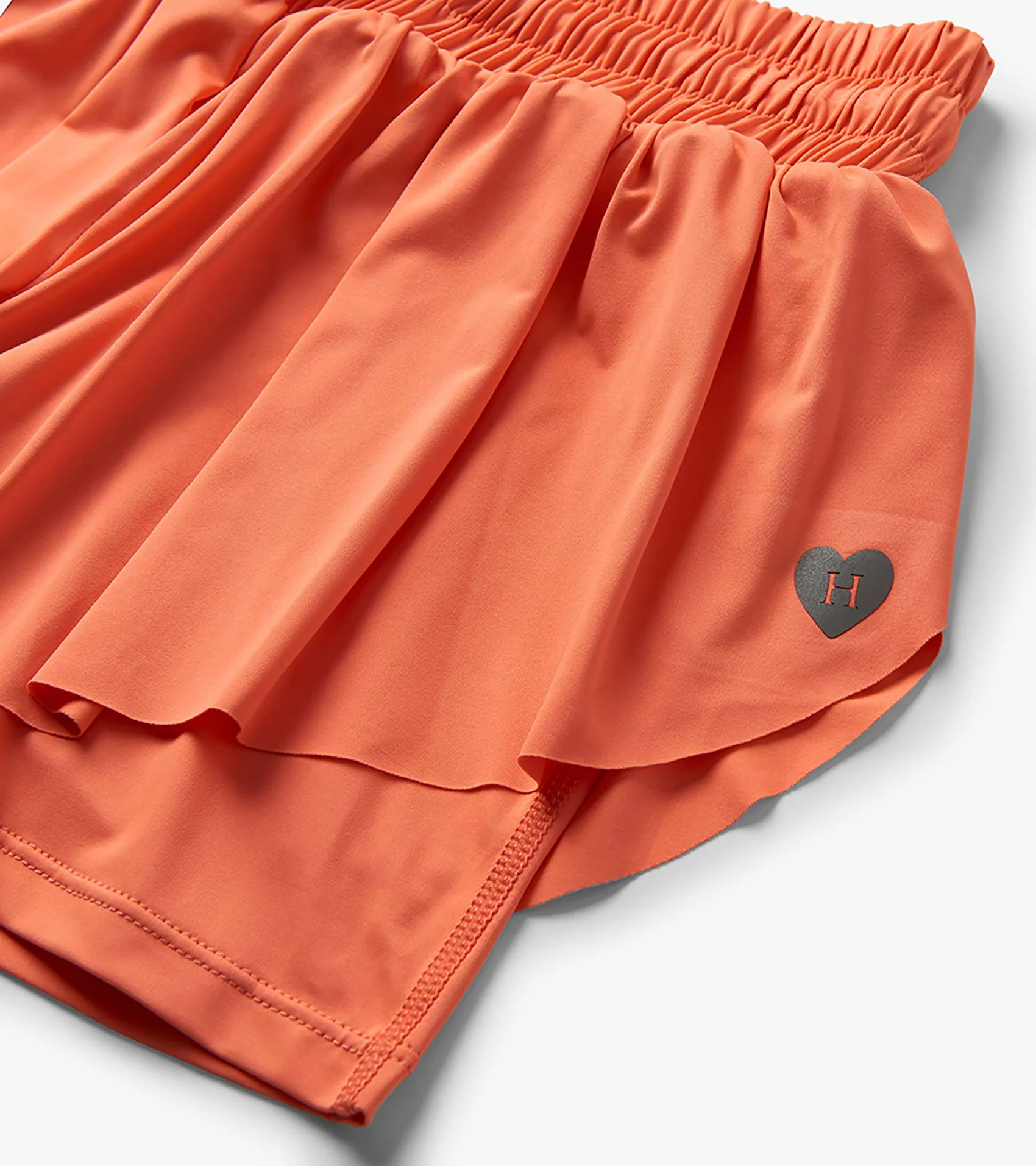 Girls Fusion Coral Running Shorts - Image 4