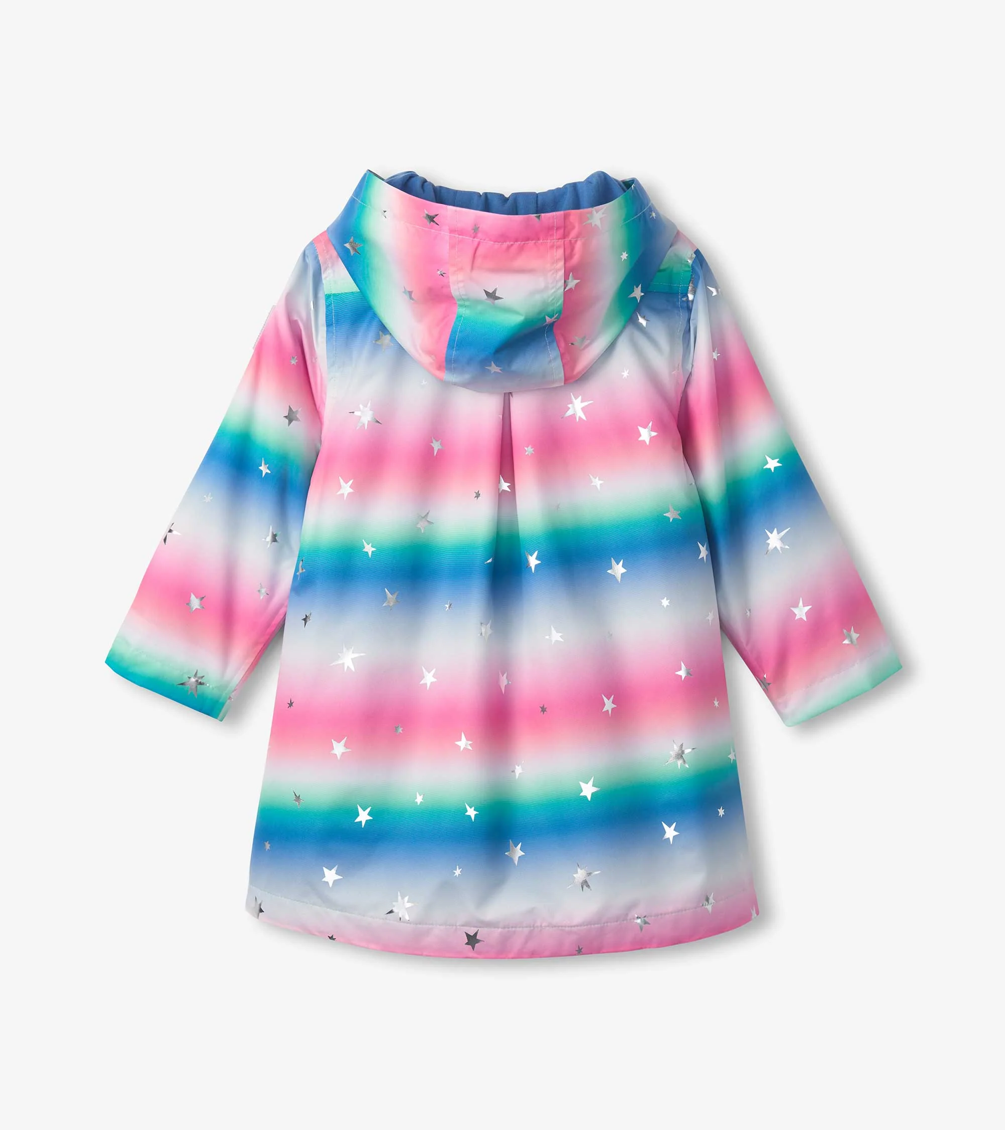 Girls Glitter Star A-Line Swing Jacket - Image 3