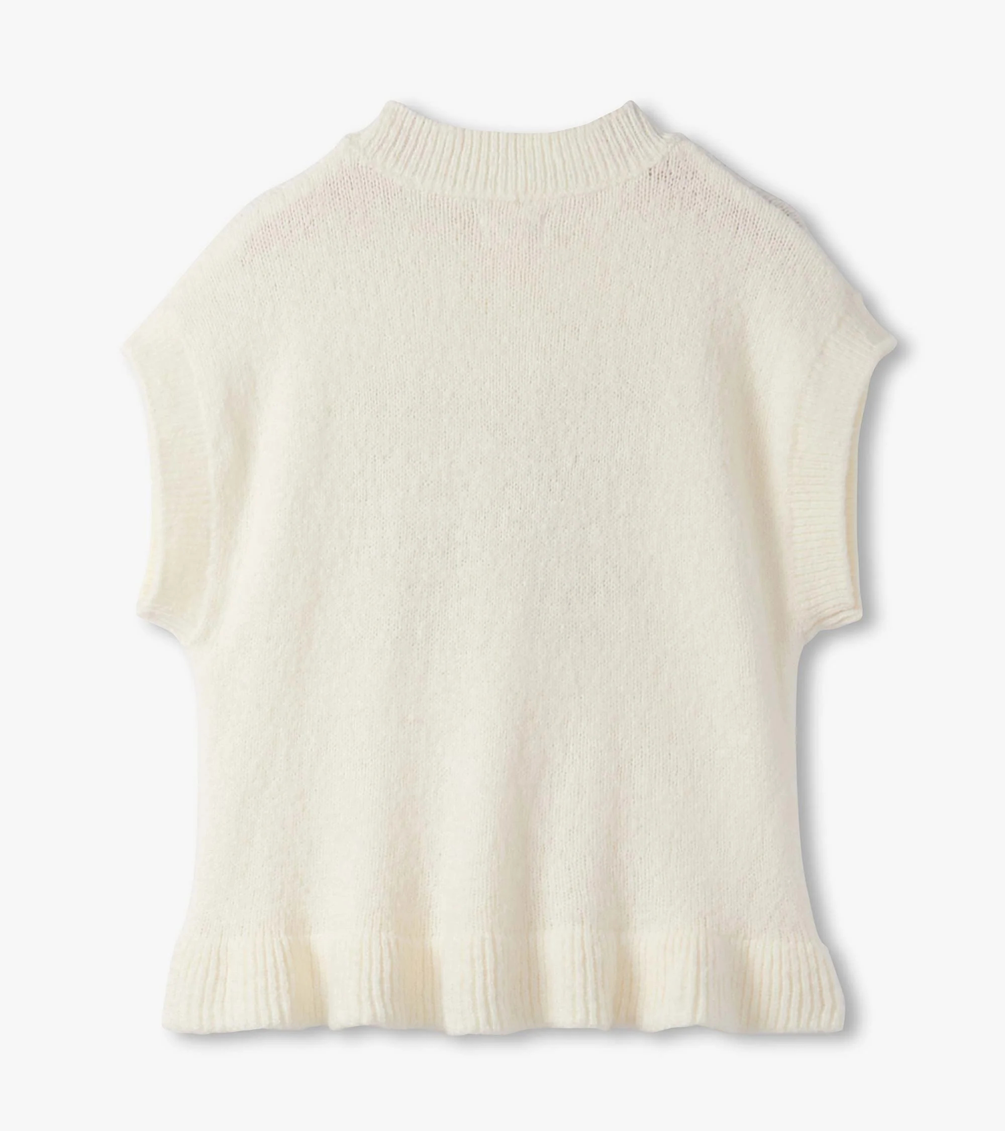 Girls Gold Bow Everywhere Sweater Vest - Image 2