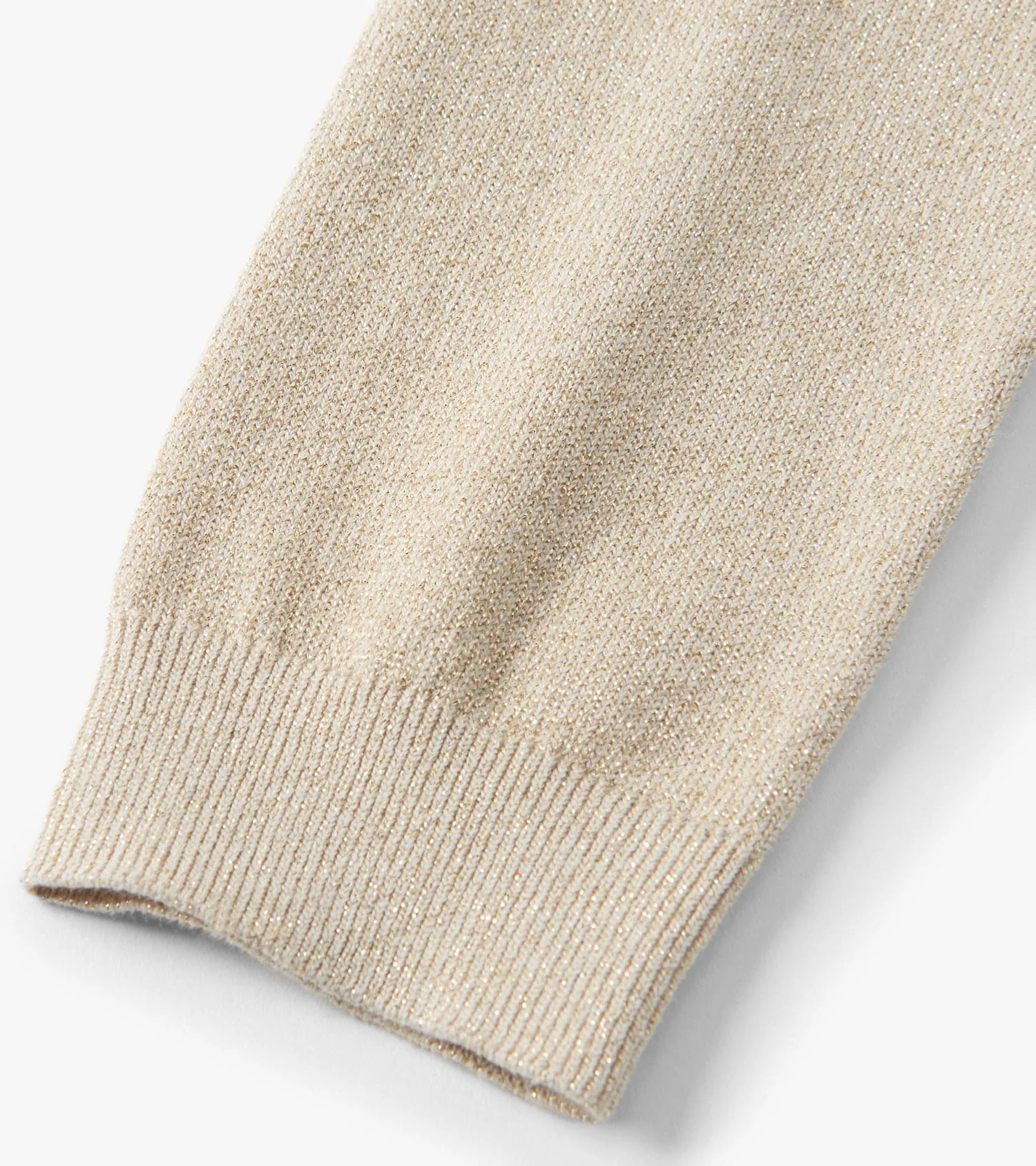 Girls Gold Glitter Leggings - Image 3