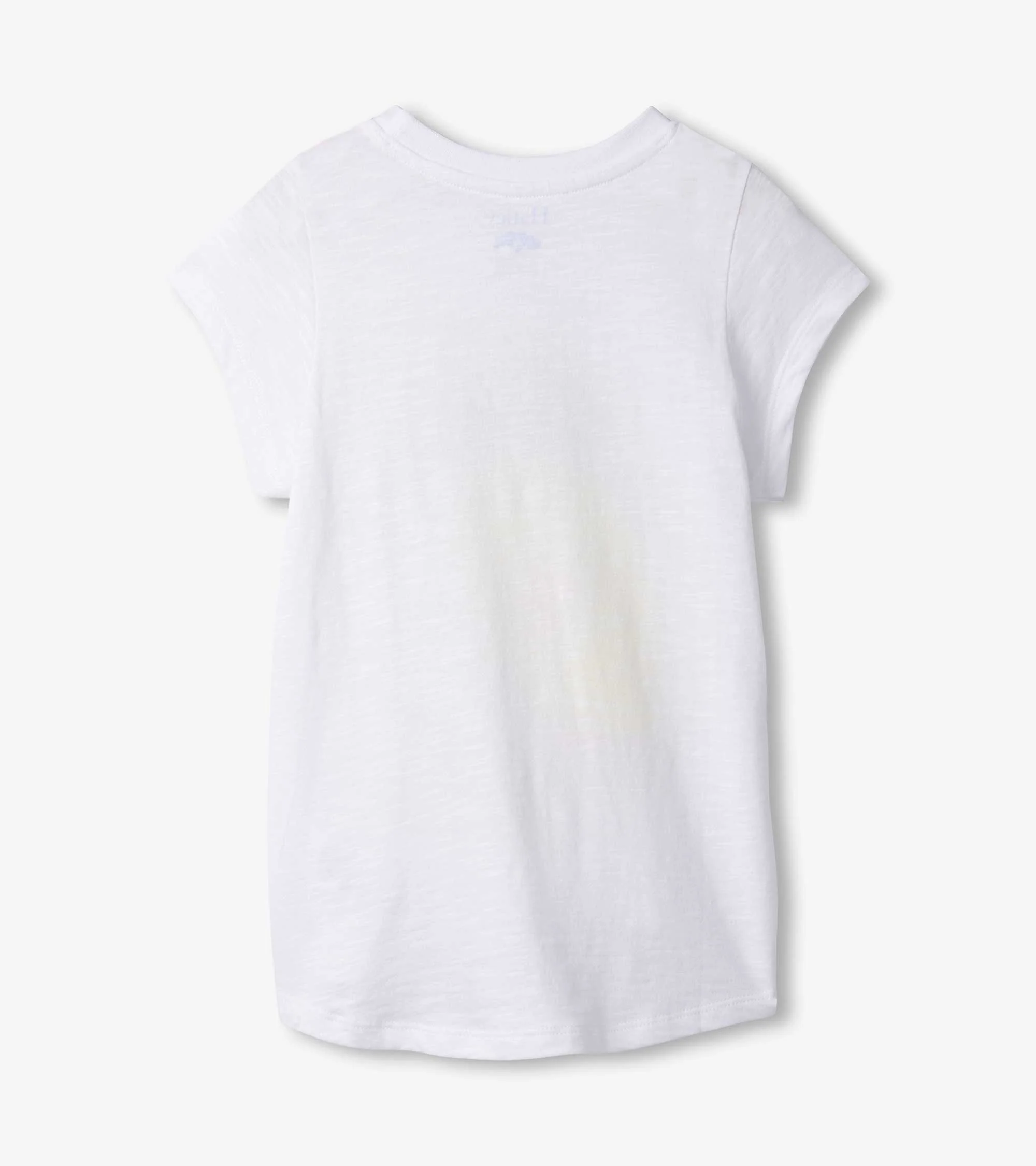 Girls Happy Lemon Tie Front T-Shirt - Image 3
