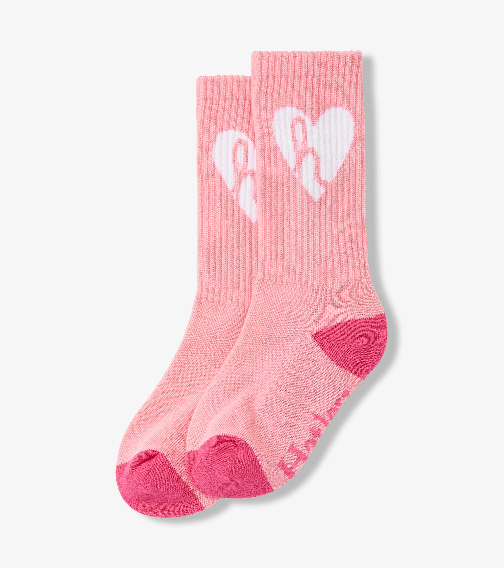 Girls Hatley Heart Tube Socks