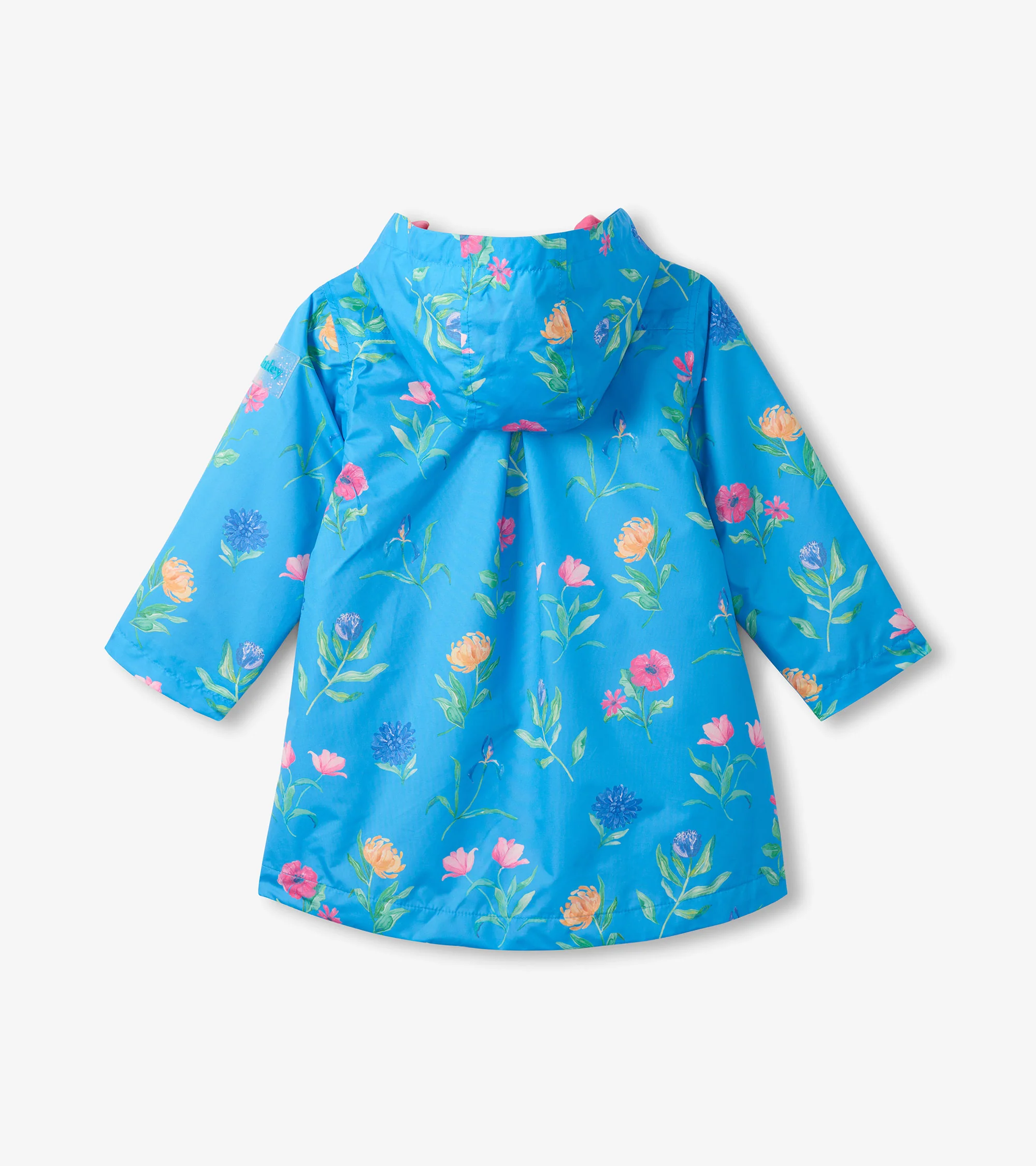 Girls Hyper Real Floral A-Line Swing Jacket - Image 3