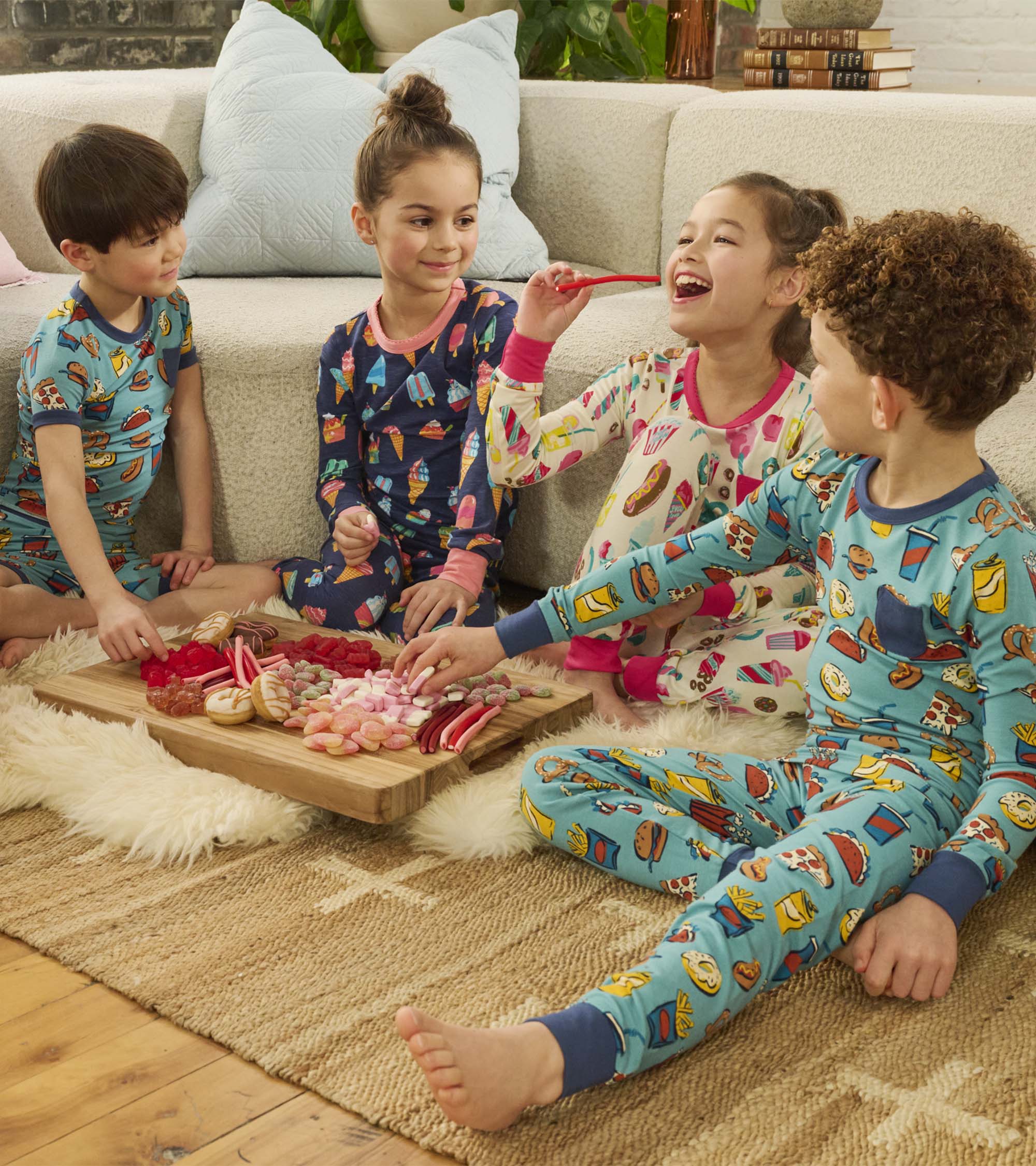 Girls Ice Cream Treats Pajama Set - Image 5