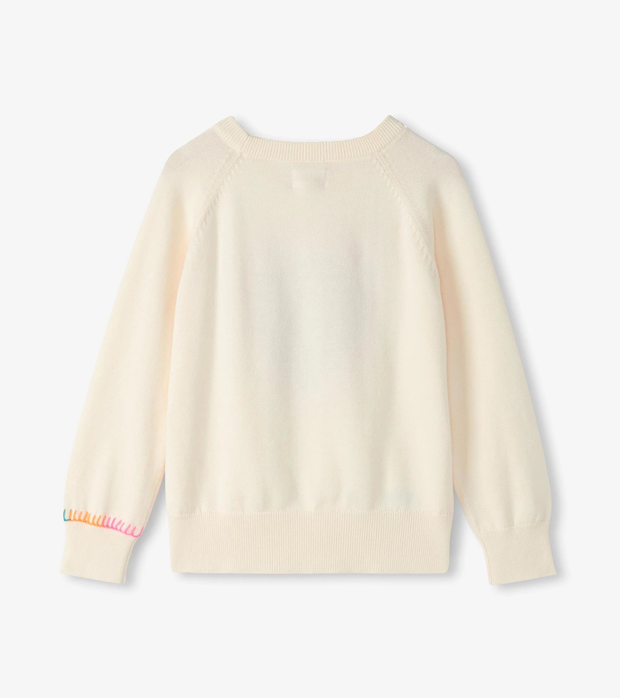Girls Layered Hearts Sweater - Image 3