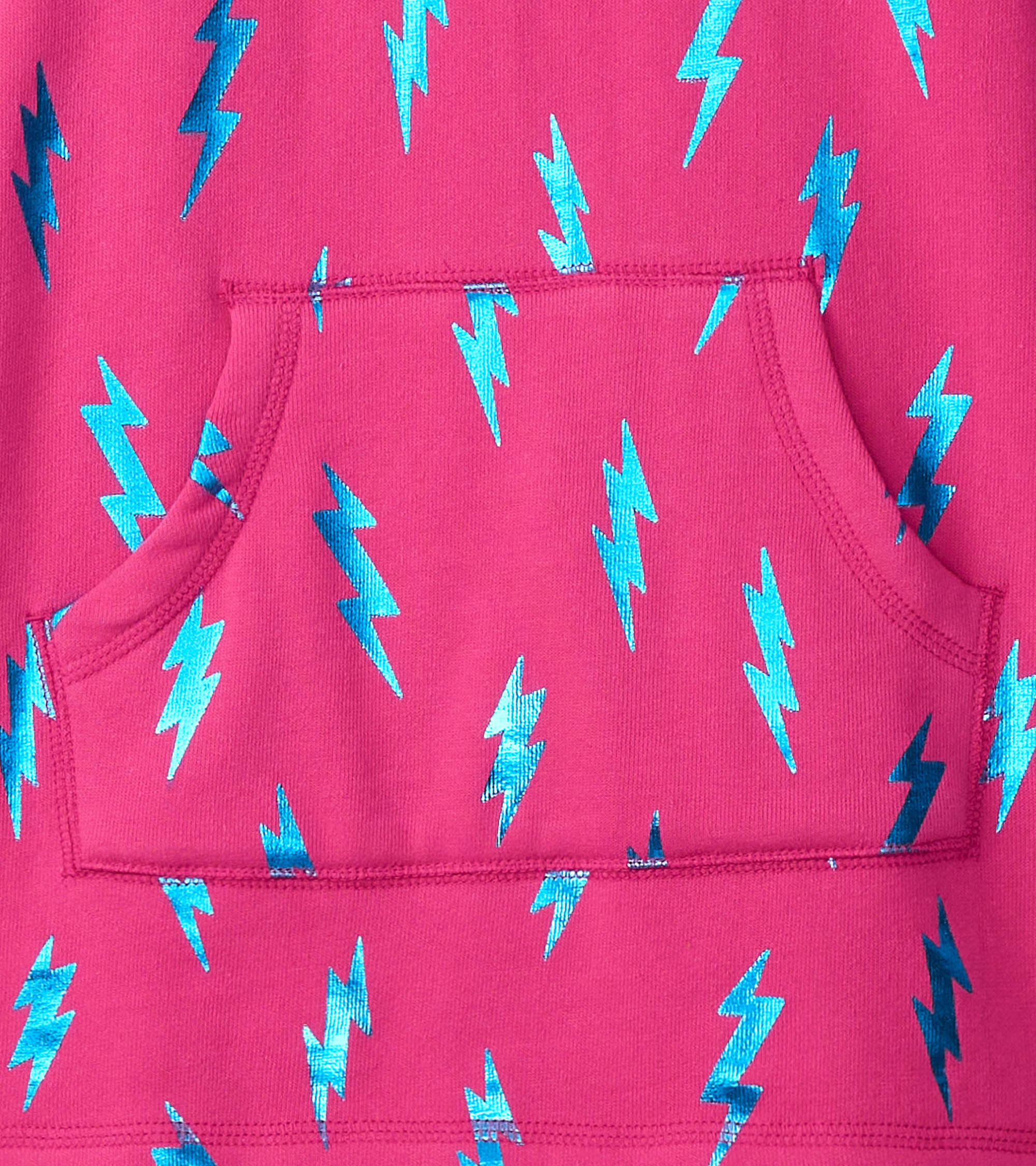 Girls Lightning Bolts Sweater Dress - Image 3