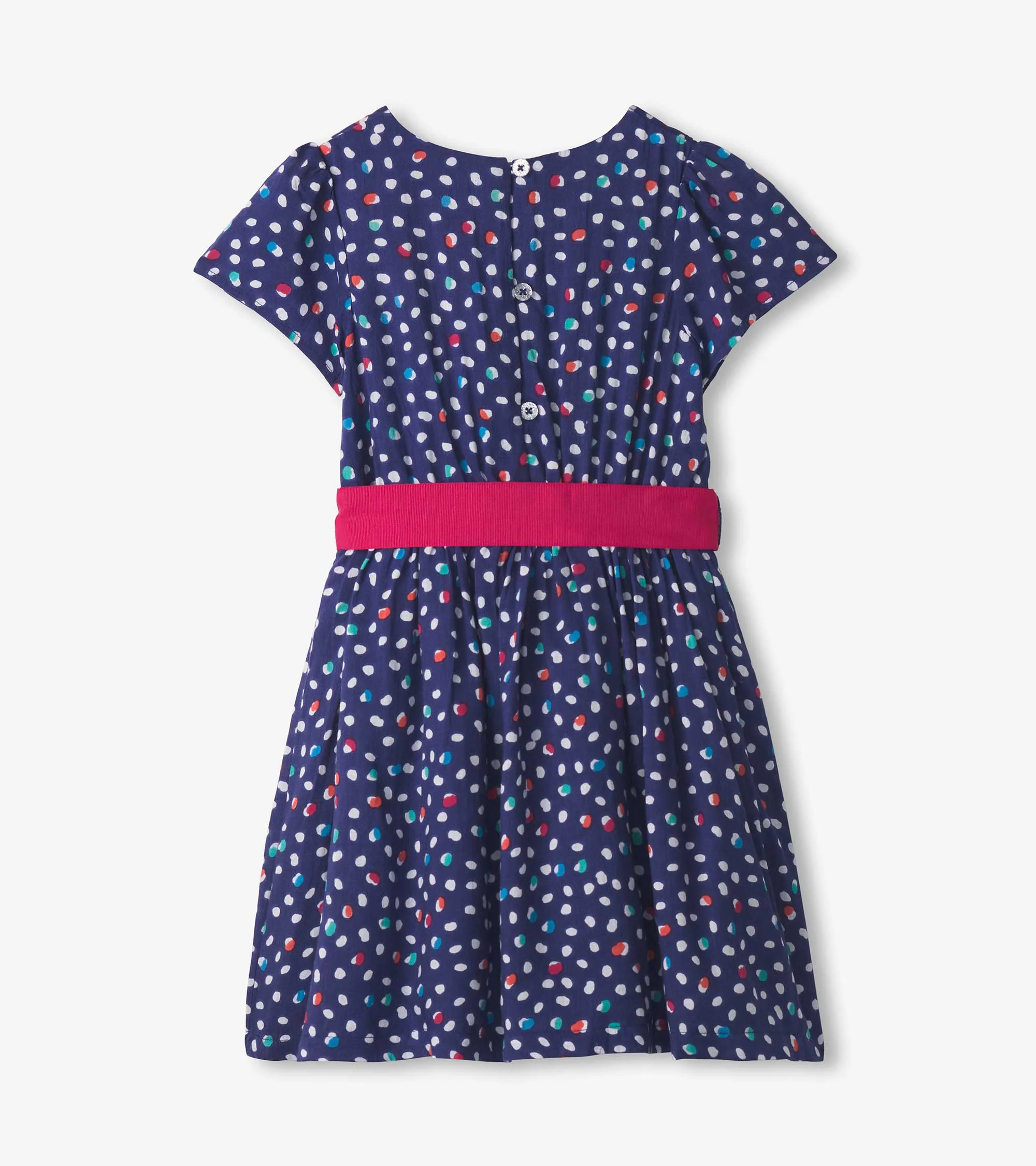 Girls Lots of Dots Garden Dress - Image 3