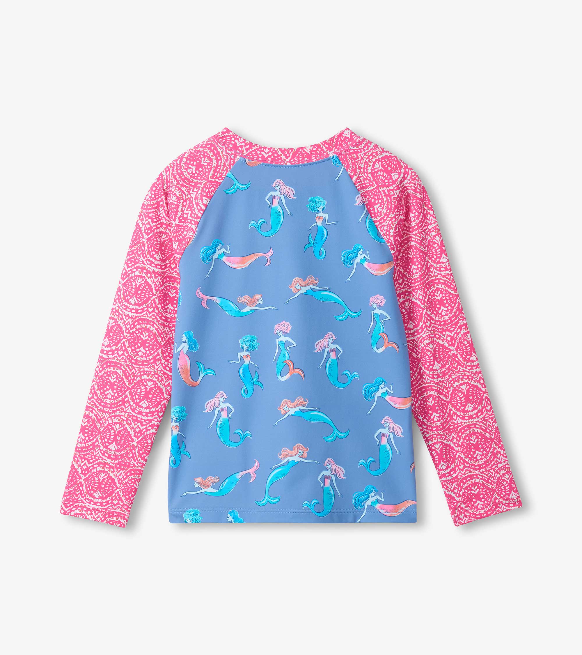 Girls Mermaids Long Sleeve Rashguard - Image 2