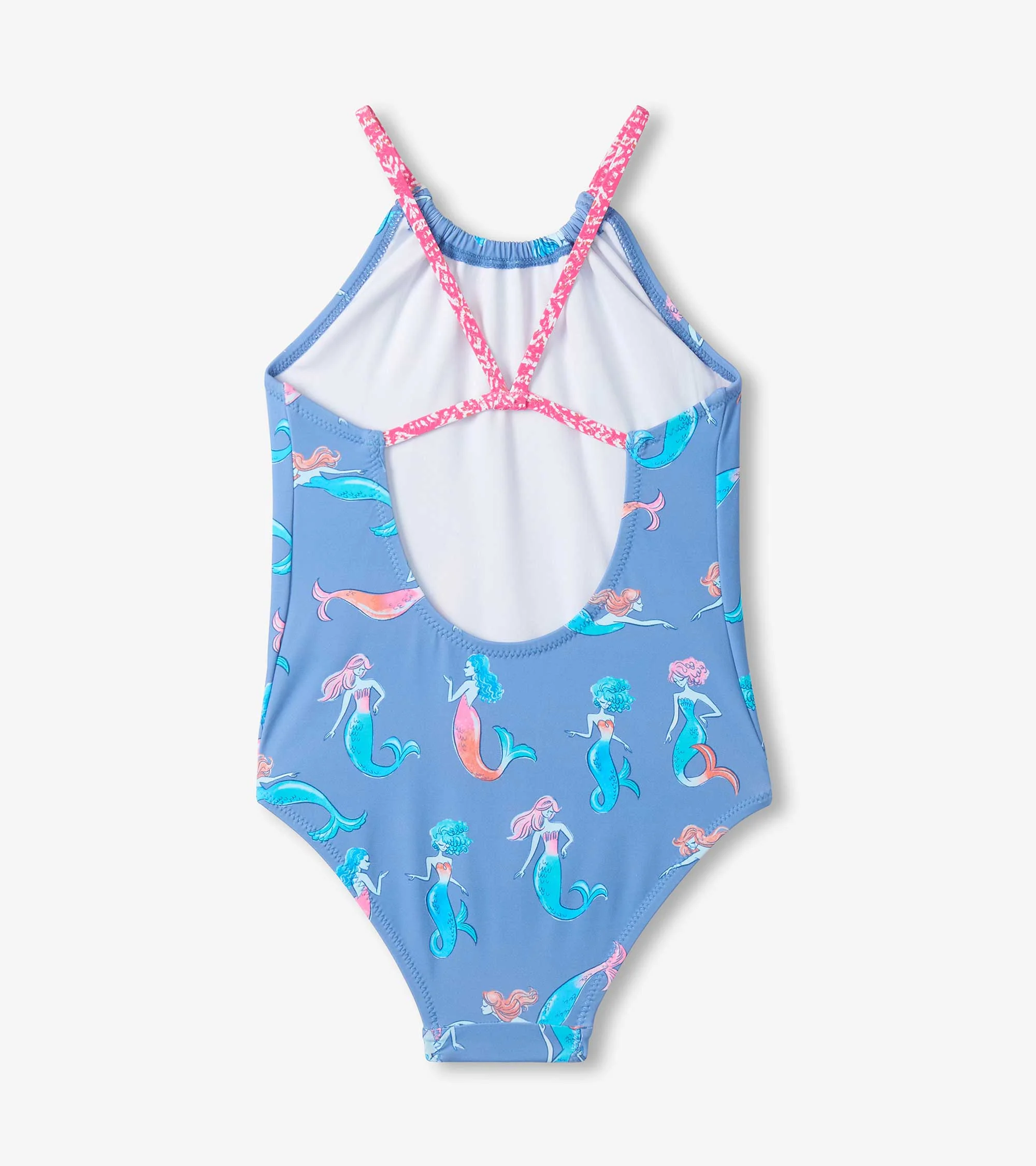 Girls Mermaids One-Piece Swimsuit - Image 4