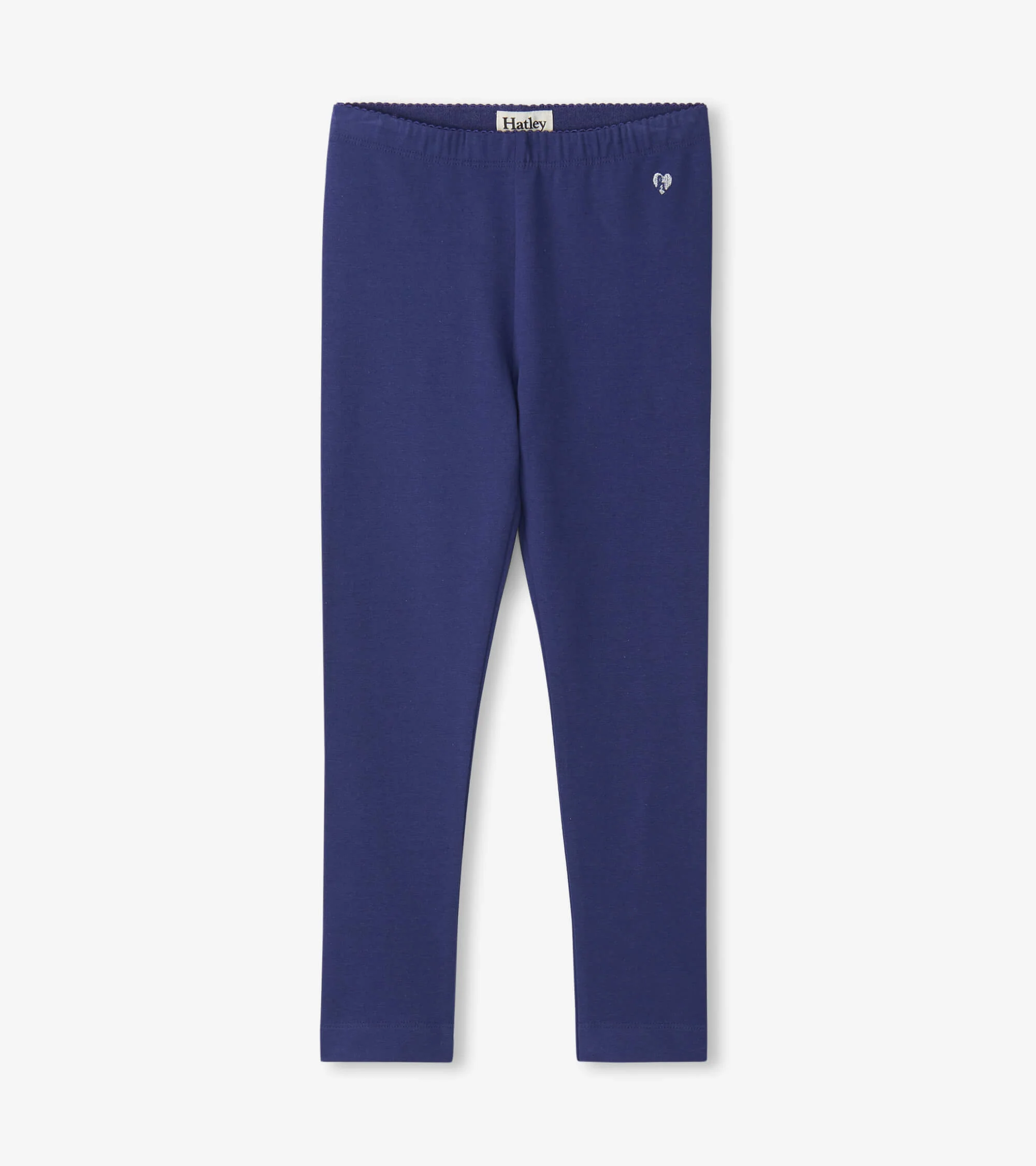 Girls Navy Leggings