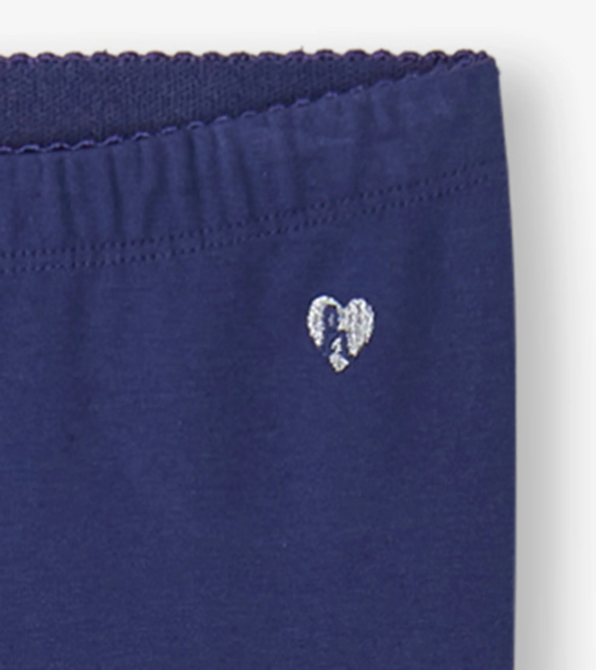 Girls Navy Leggings - Image 5