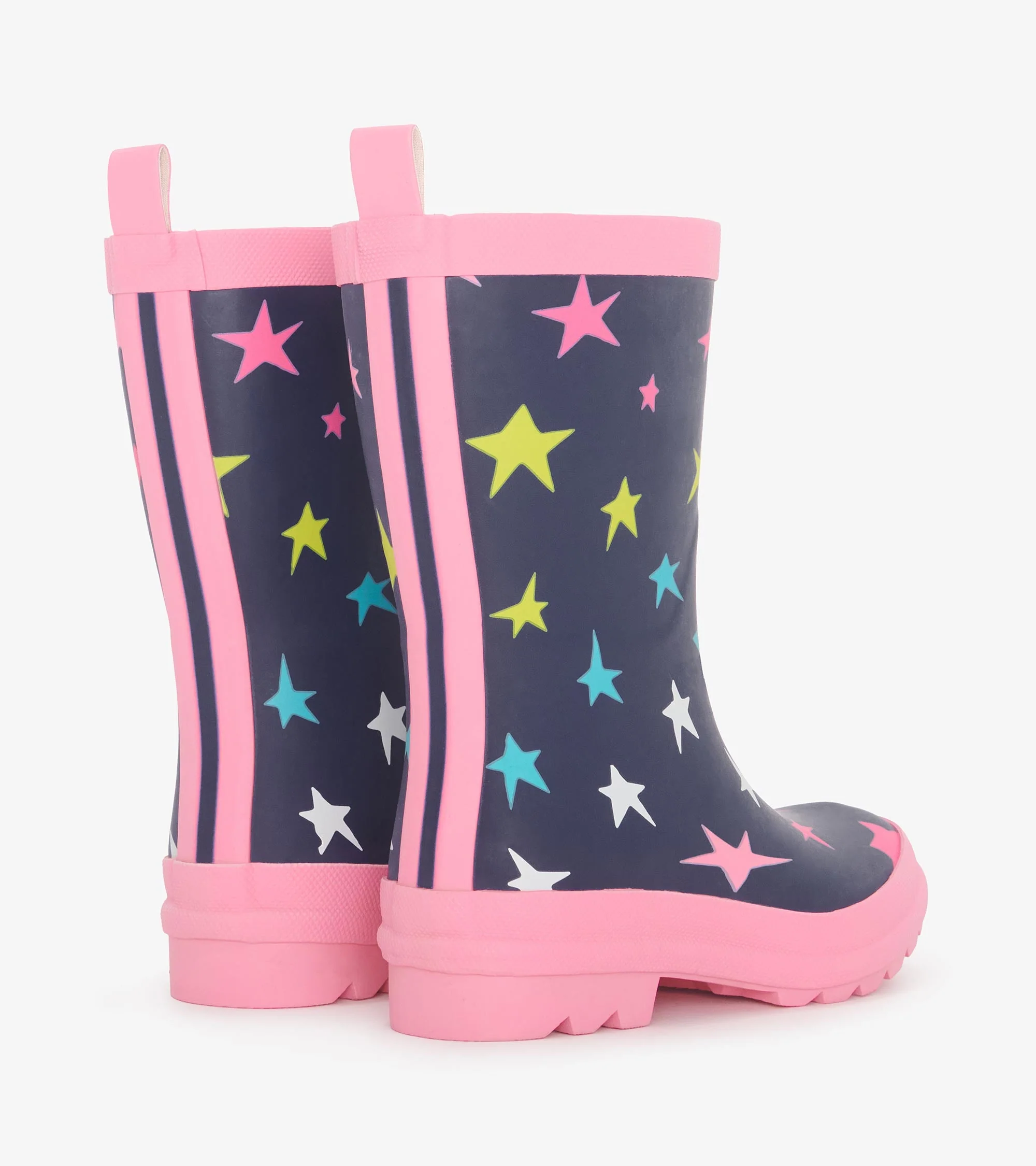 Girls Ombre Stars Matte Rain Boots - Image 2