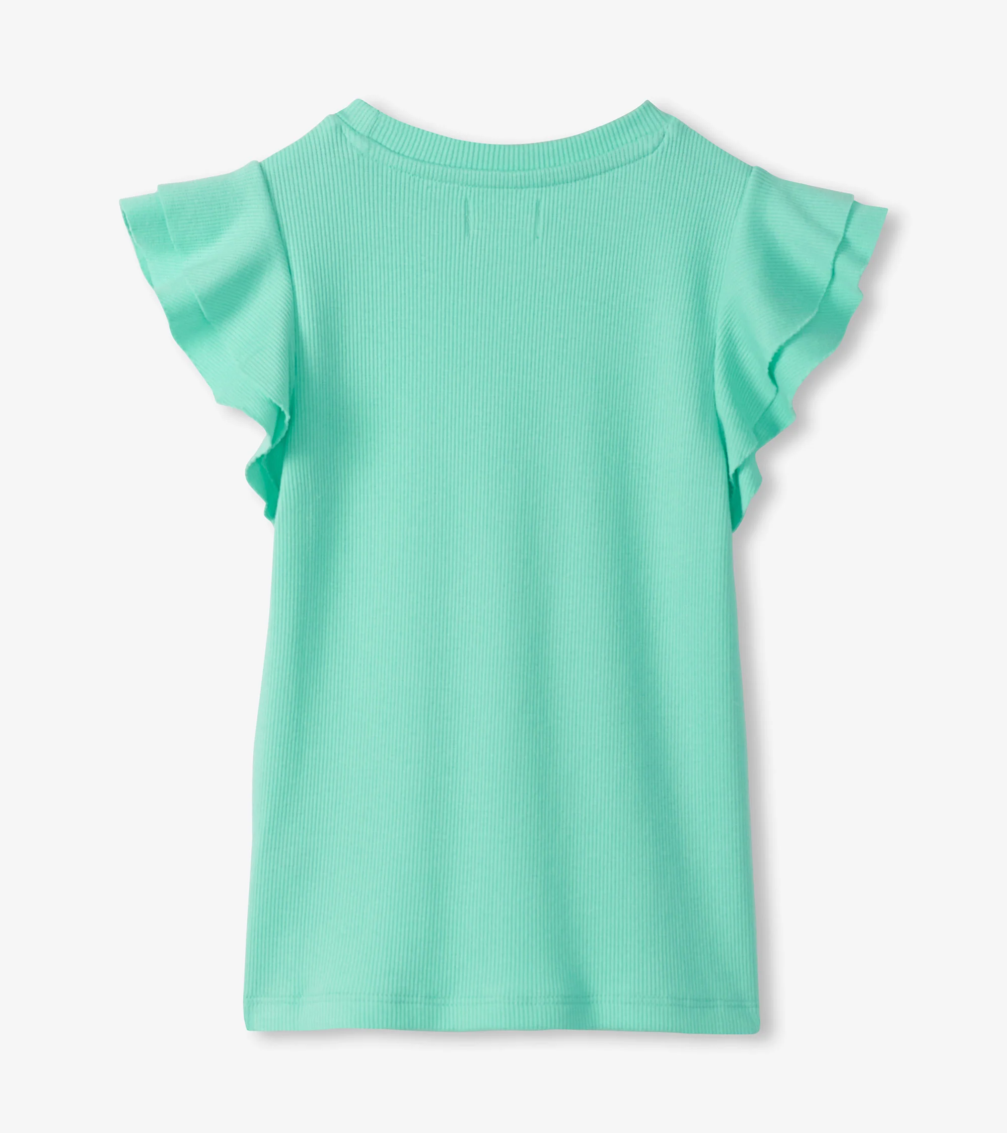 Girls Opal Ruffle Sleeve Tank - Image 2