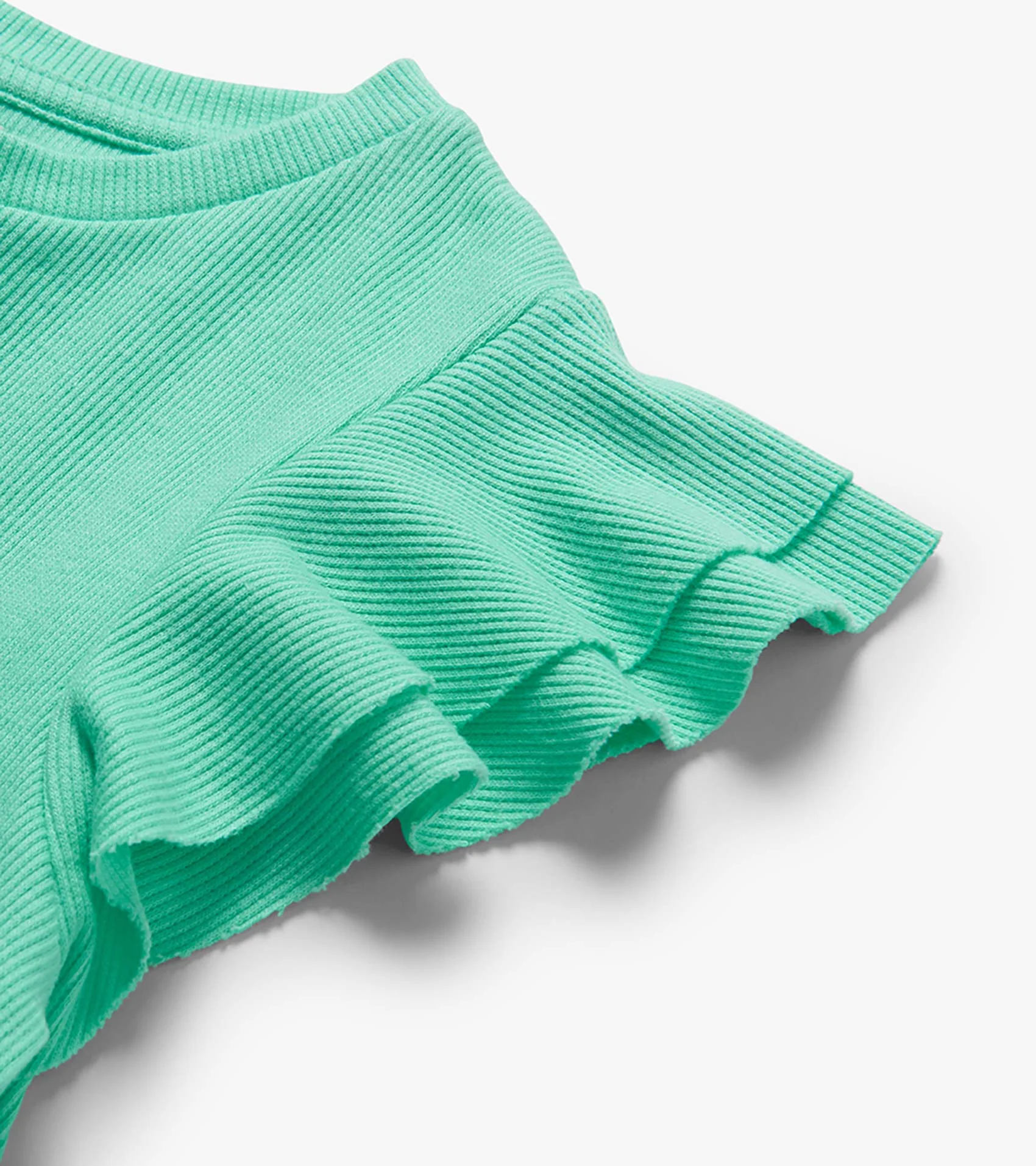 Girls Opal Ruffle Sleeve Tank - Image 3