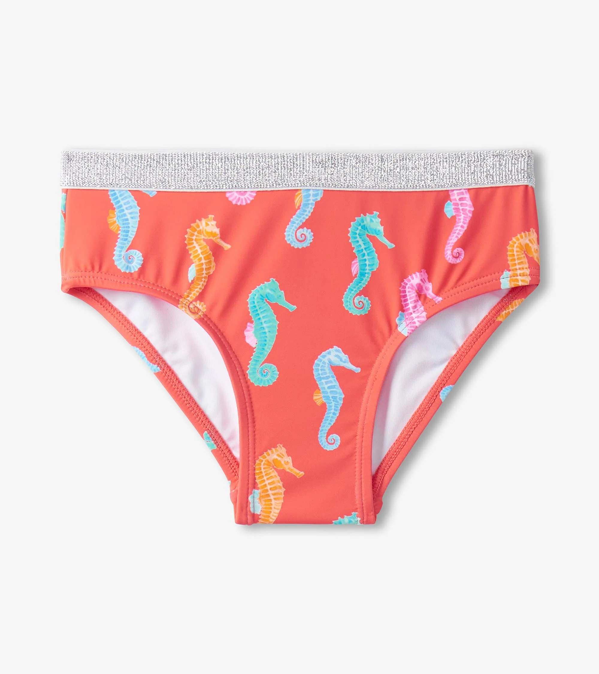 Girls Painted Sea Horse Tankini Set - Image 3