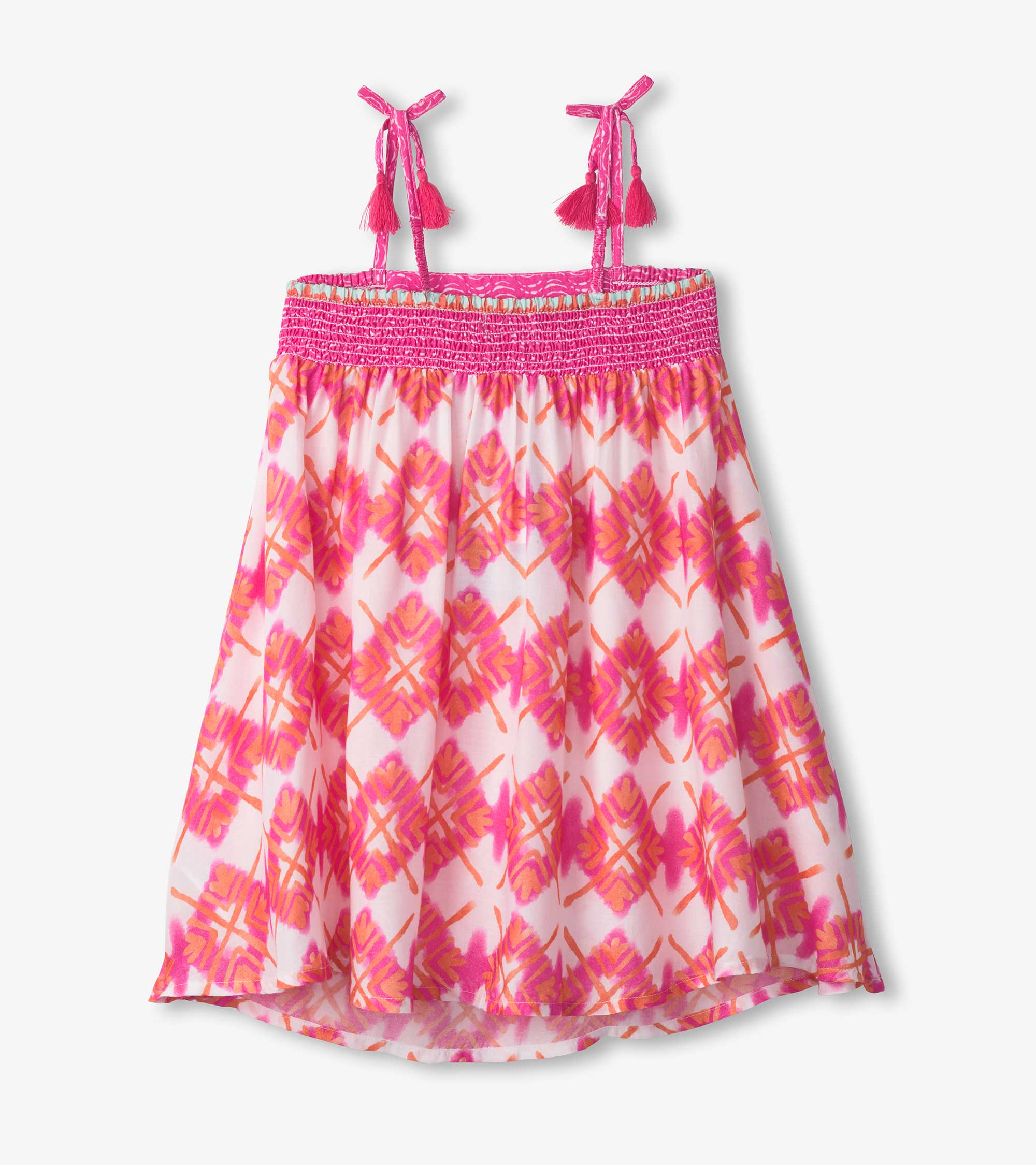 Girls Painted Sunburst Girls Floral Dress - Image 2