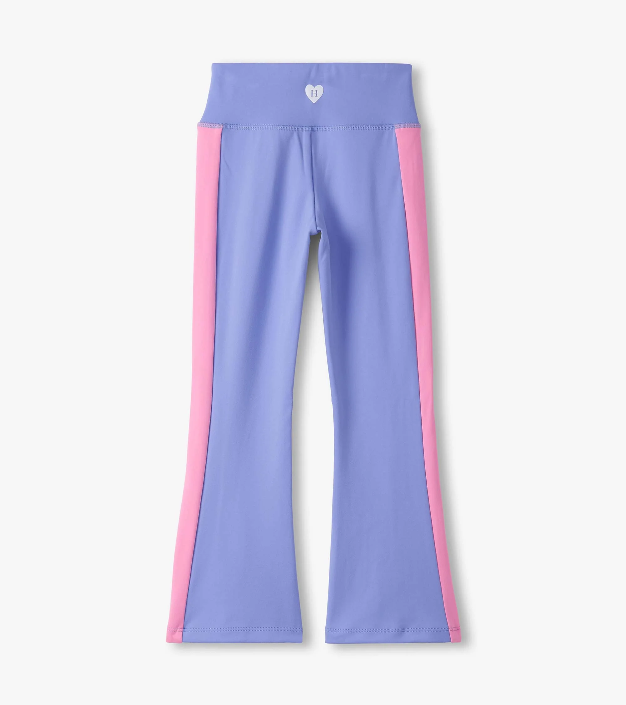 Girls Purple Active Flared Pants - Image 4