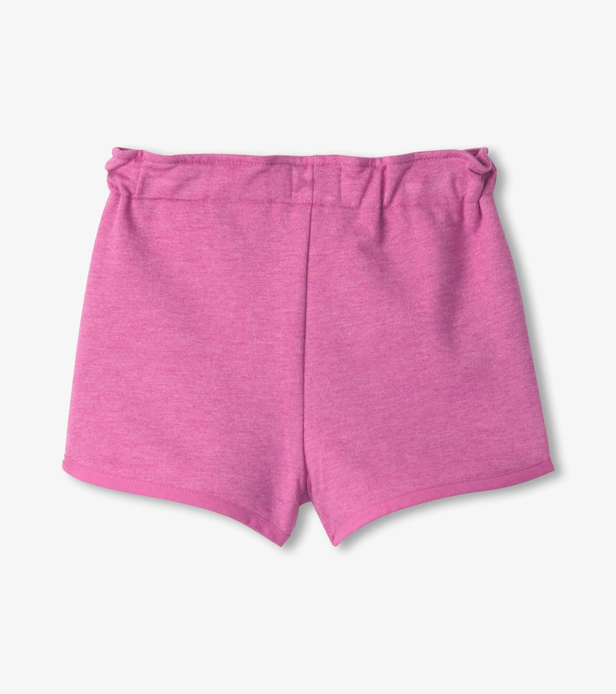 Girls Purple Paper Bag Shorts - Image 2
