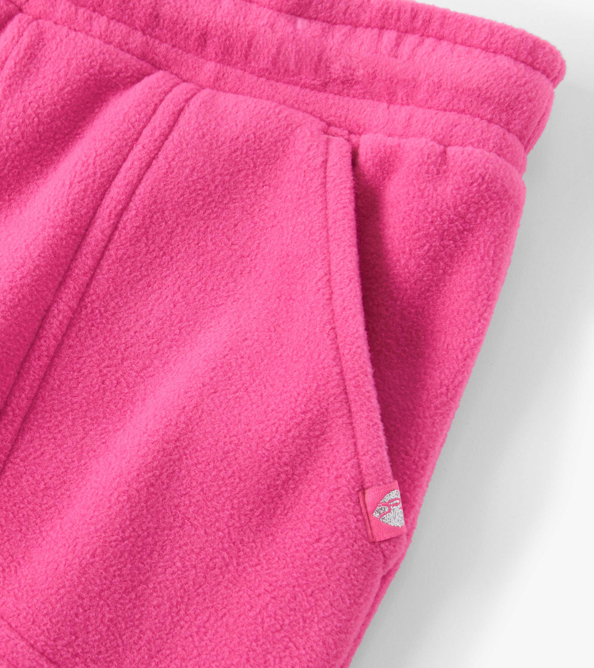 Girls Raspberry Rose Polar Fleece Joggers - Image 4