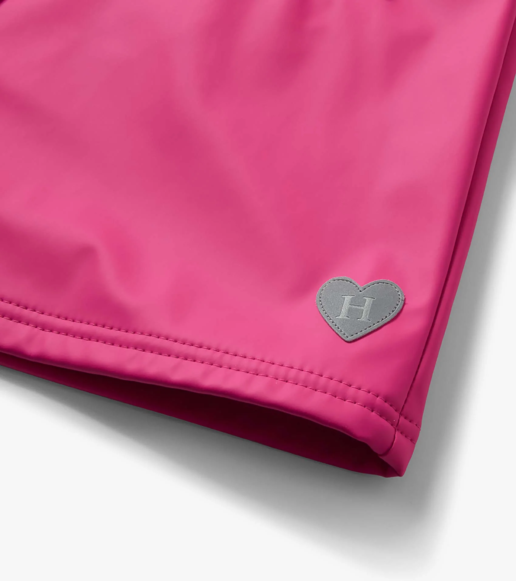 Girls Raspberry Rose Rain Jacket - Image 5